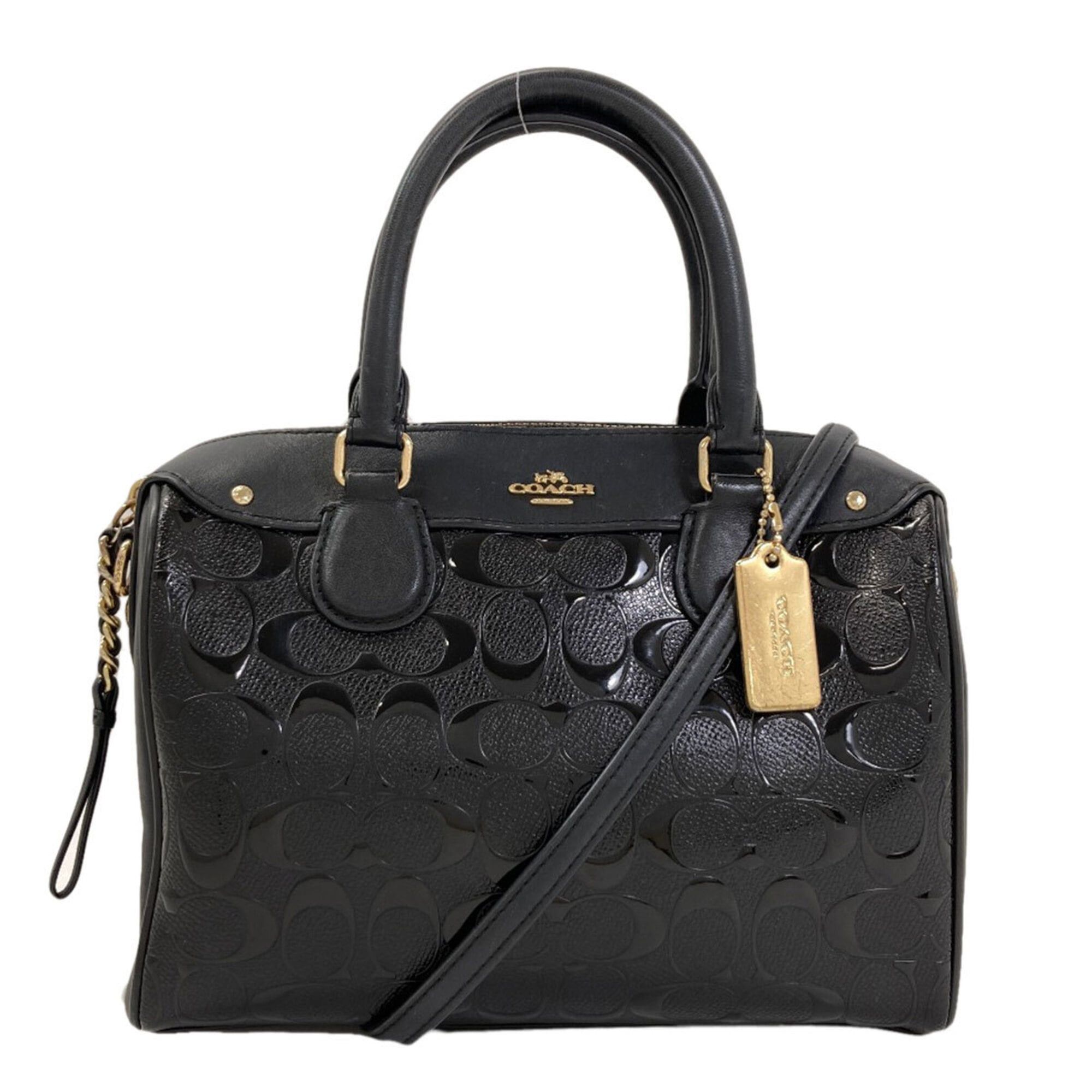 Coach Coach F11920 Signature 2-Way Handbag Leather Women's COACH Size ONE SIZE - 1 Thumbnail