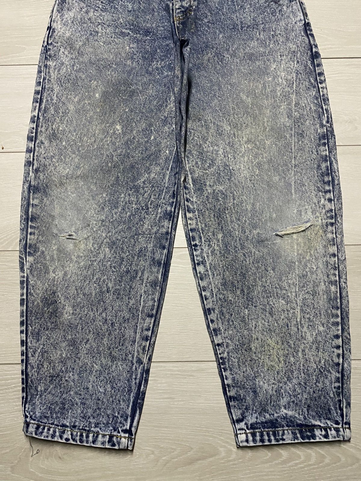 Japanese Brand Vintage Japanese Brand Wendy Acid Wash Tappered Leg Jeans Size US 32 / EU 48 - 5 Thumbnail