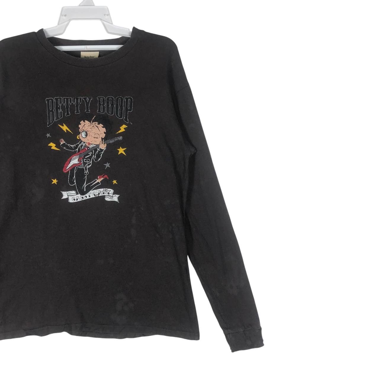 Cartoon Network × Vintage Vintage Betty Boop Long Sleeve T-shirt Size L / US 10 / IT 46 - 4 Thumbnail