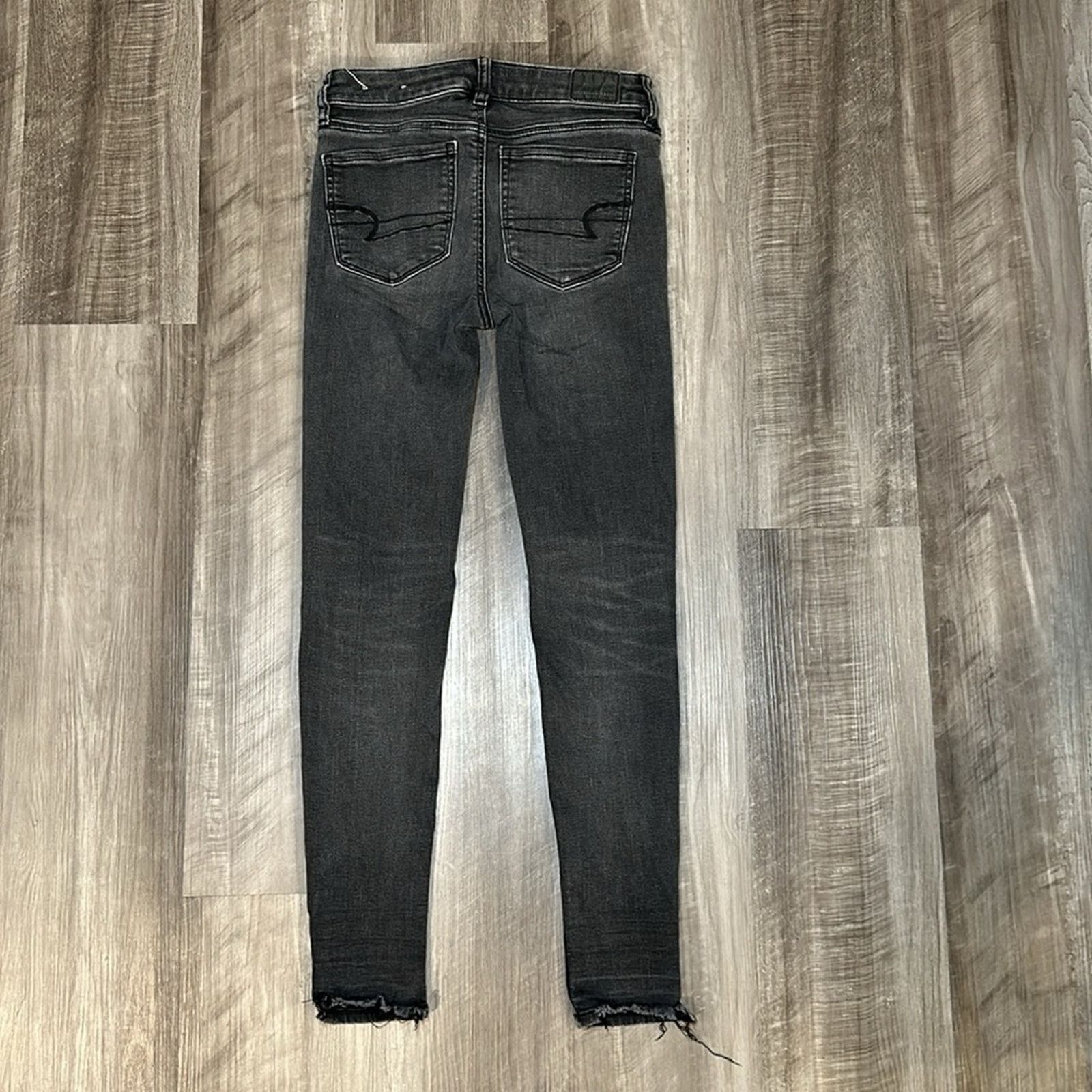 American Eagle Outfitters American Eagle Next Level Stretch Jeggings - 2R Size 26" / US 2 / IT 38 - 2 Thumbnail