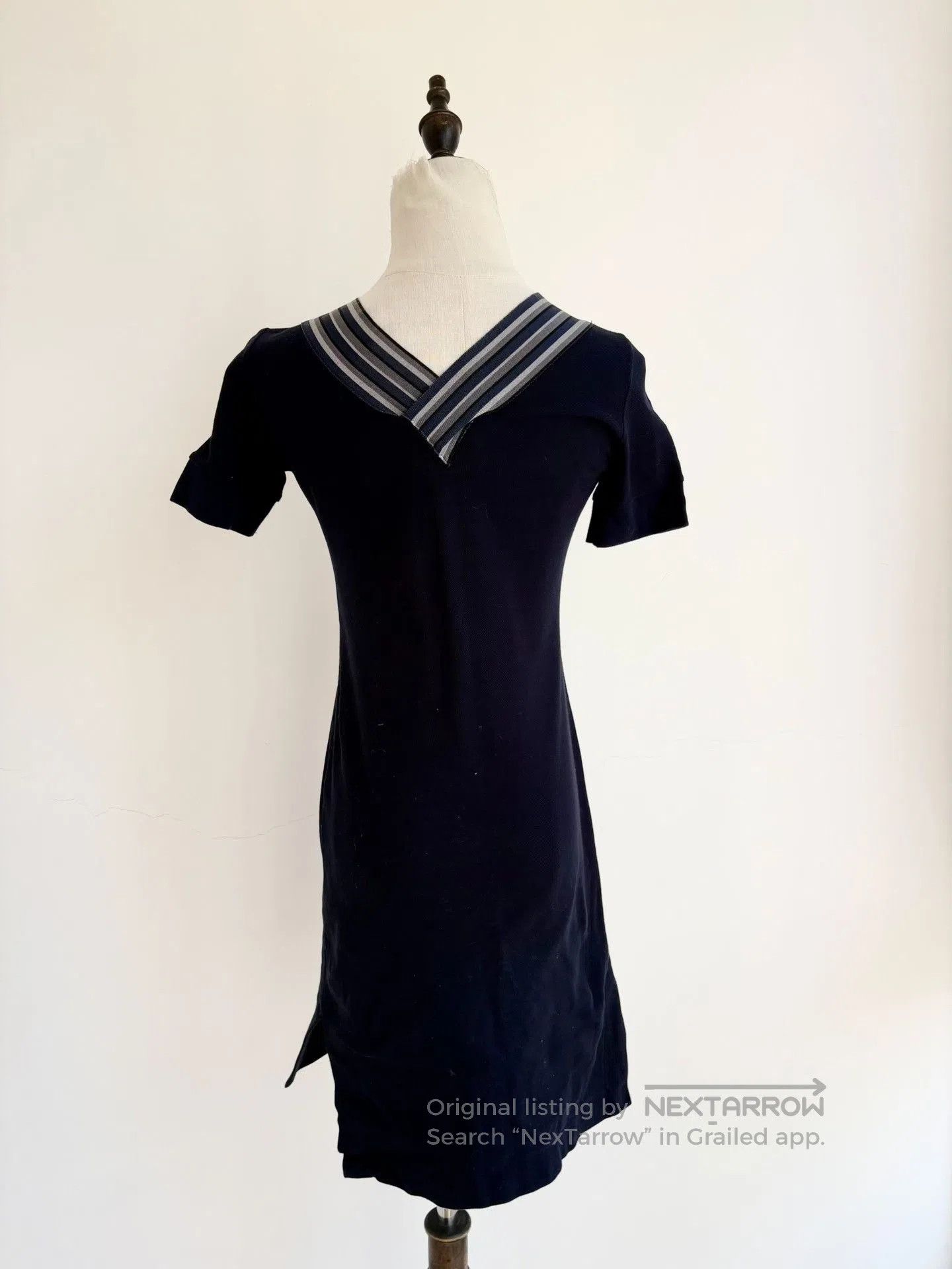 Vivienne Westwood Vivienne Westwood Vintage Blue Stripe Dress. Size M / US 6-8 / IT 42-44 - 5 Thumbnail