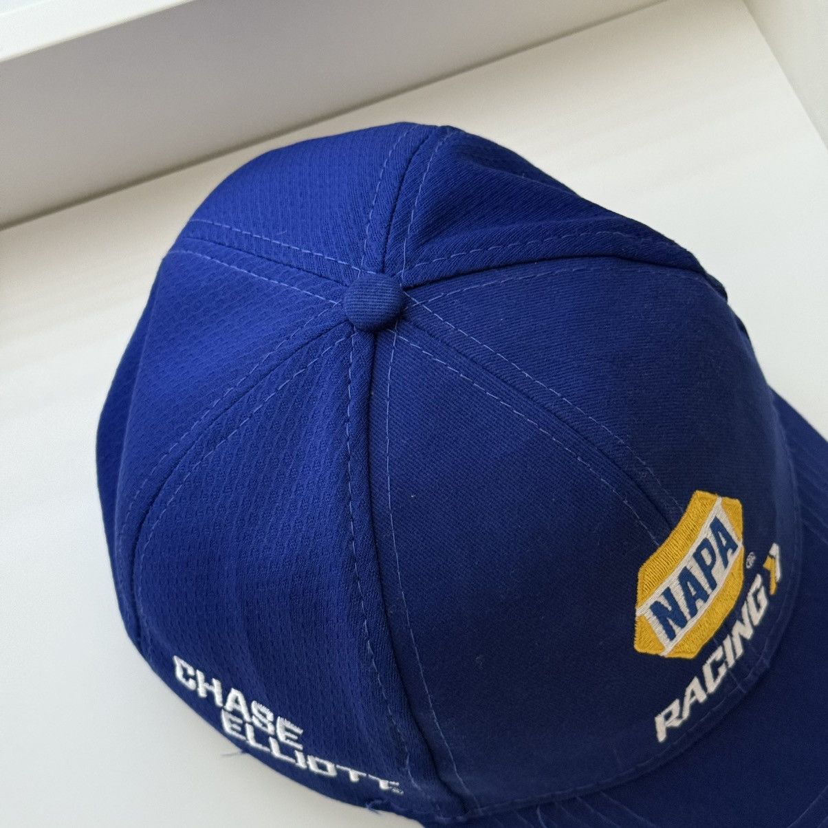 Chase Authentics Napa Racing Chase Elliott 9 Blue Baseball Cap Embroidered Size ONE SIZE - 6 Thumbnail