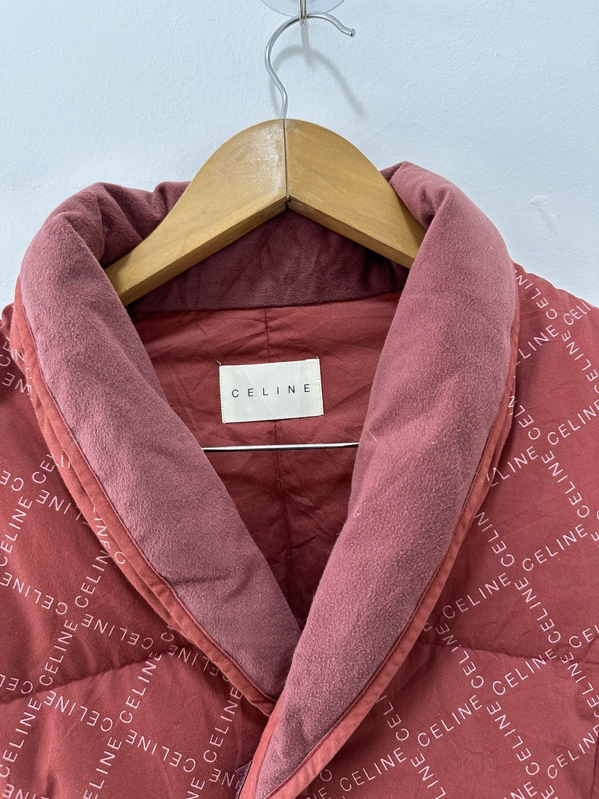 Celine Celine Full Print Monogram Poncho Padded Design Size US M / EU 48-50 / 2 - 4 Thumbnail