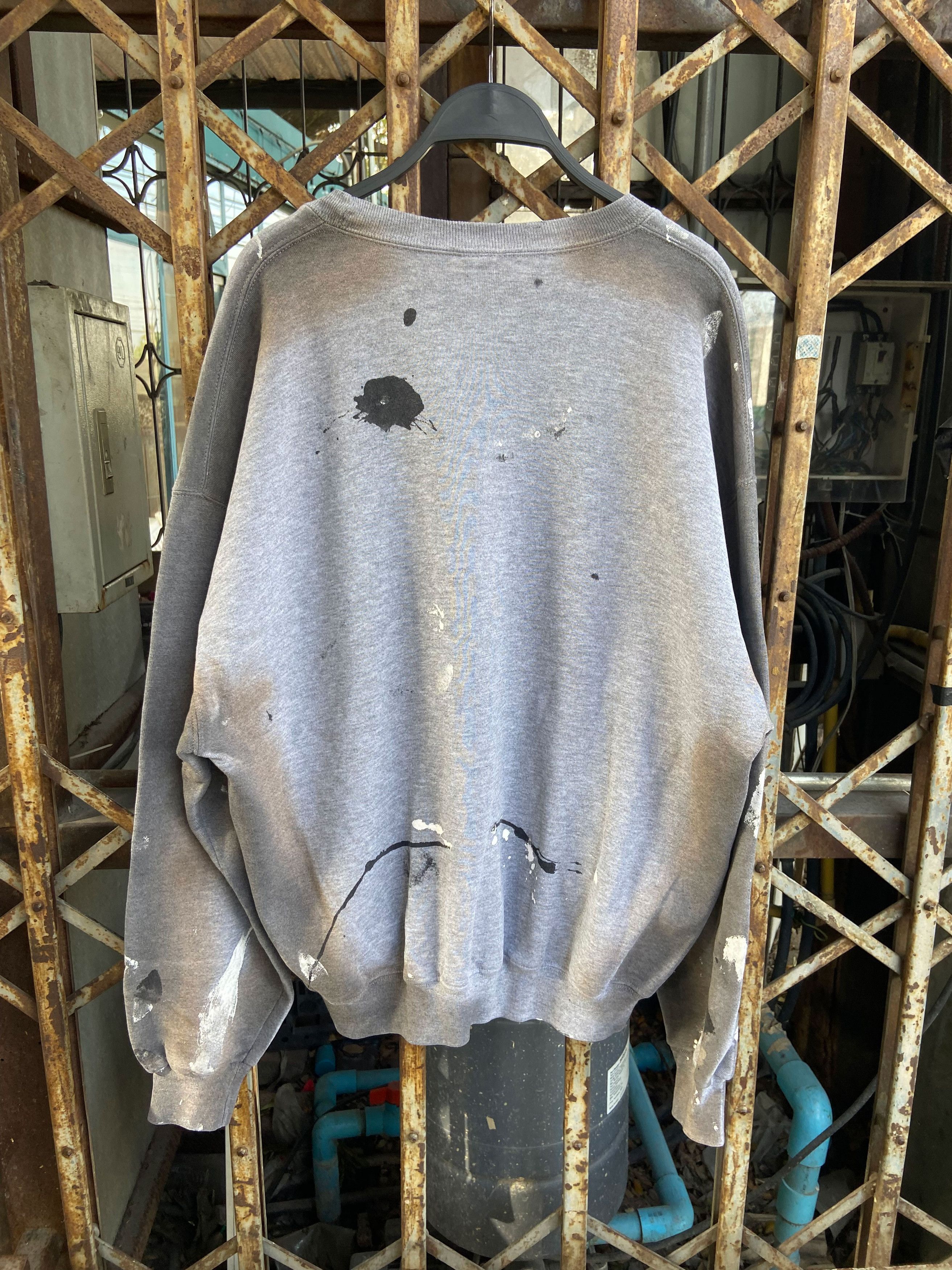 Russell Athletic 90s FUCK NEBRASKA THRASHED Russell Sweatshirt Size US XL / EU 56 / 4 - 14 Thumbnail