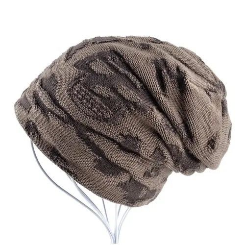 VIBE - Distressed Skull Beanie Size ONE SIZE - 6 Thumbnail
