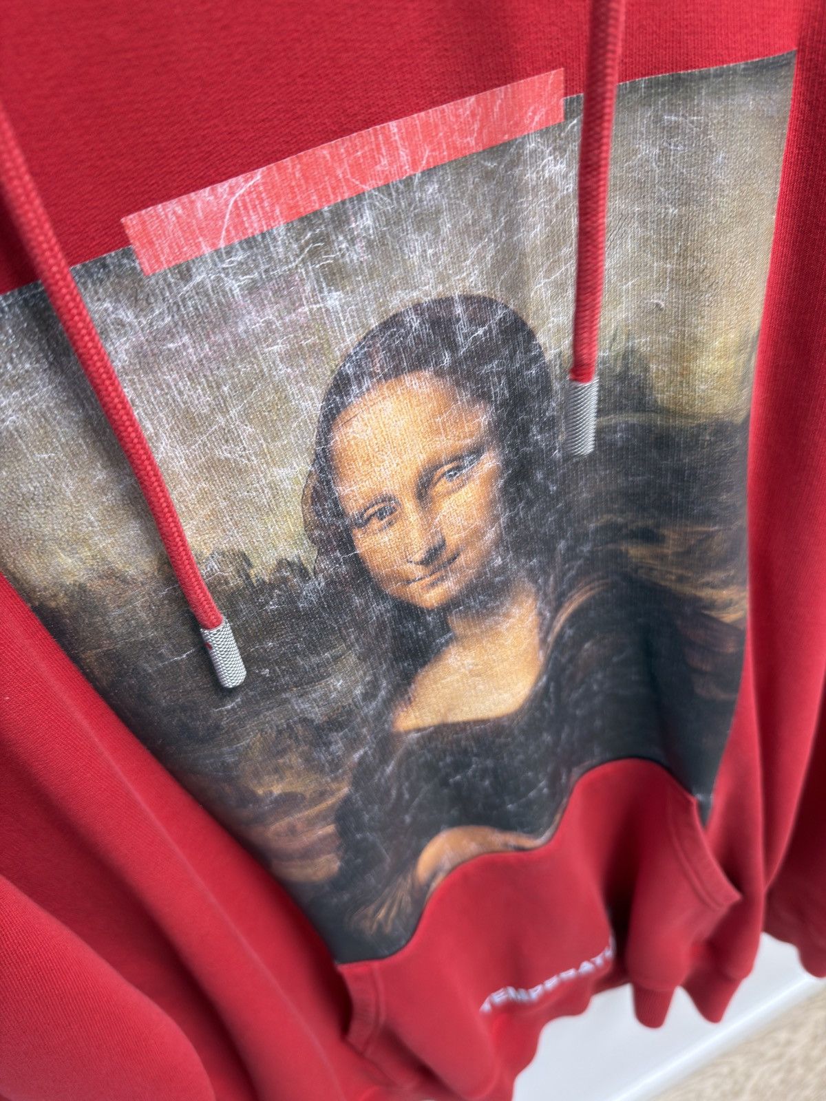 Off-White OFF-WHITE Monalisa RED Hoodie Size US S / EU 44-46 / 1 - 3 Thumbnail