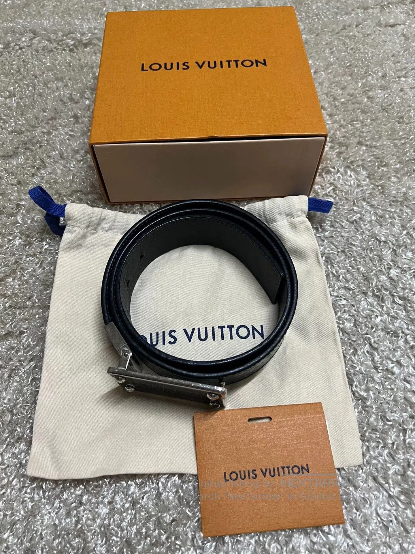 Louis Vuitton Louis Vuitton Men's Reversible Belt. Size ONE SIZE - 1 Thumbnail