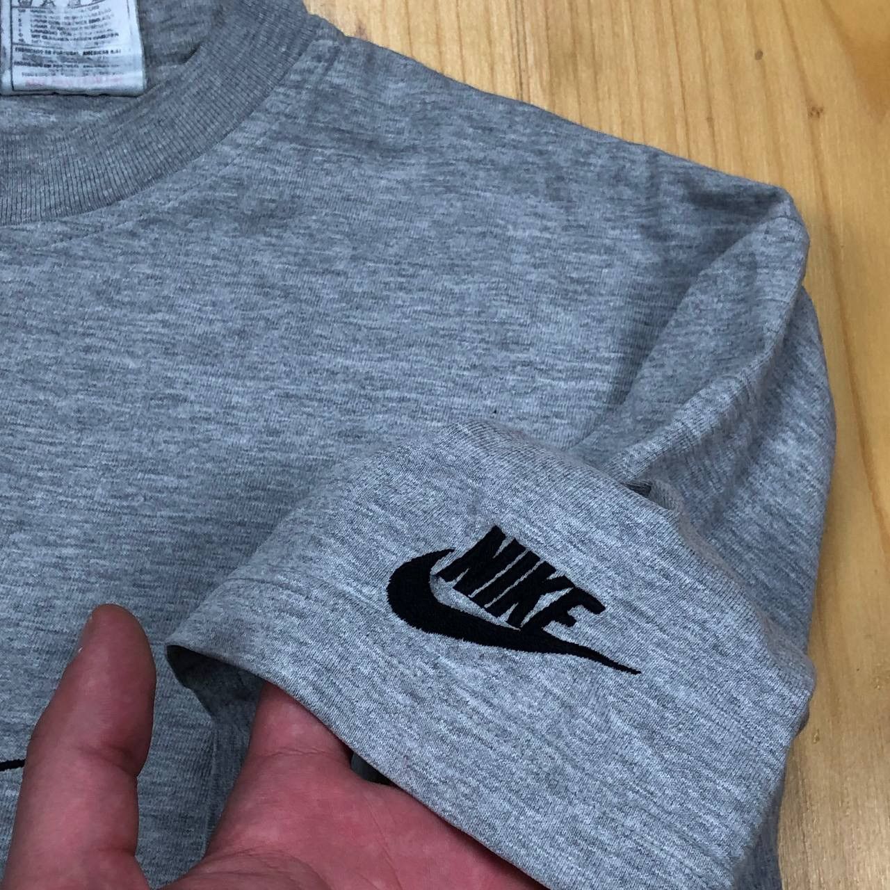Nike × Vintage Vintage Nike Tee T-Shirt big logo swoosh Size US M / EU 48-50 / 2 - 6 Thumbnail