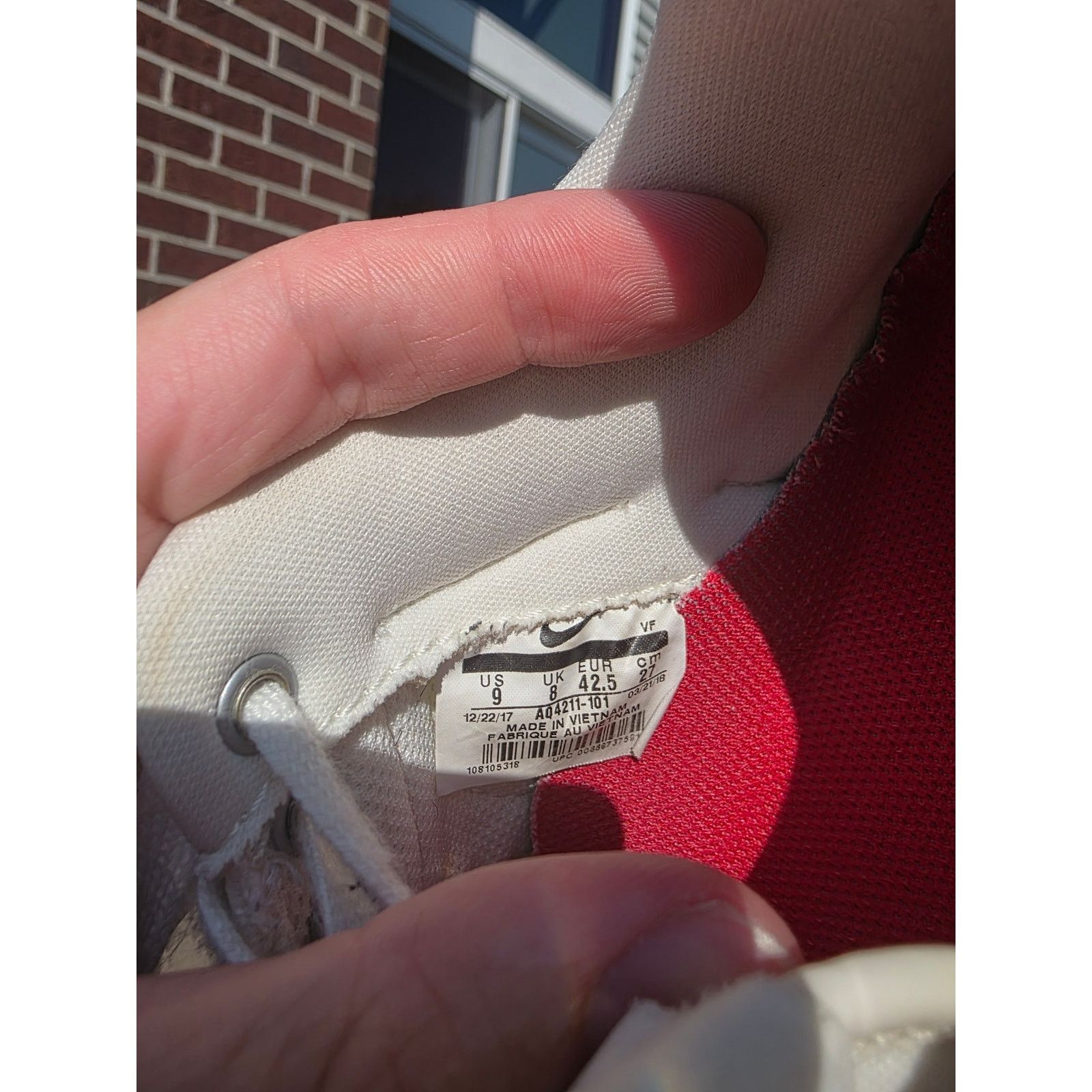 Nike × Travis Scott Nike Air Force 1 Low "Travis Scott Sail" Size US 9 / EU 42 - 7 Thumbnail