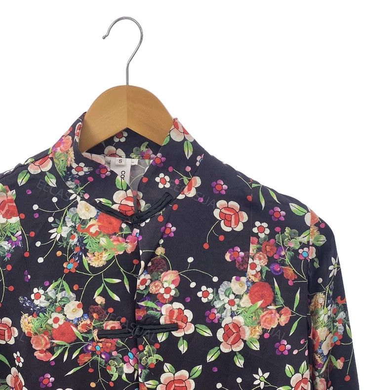 Comme des Garcons Comme Des Garcons Silk printed button-down Chinese jacket Size S / US 4 / IT 40 - 3 Thumbnail