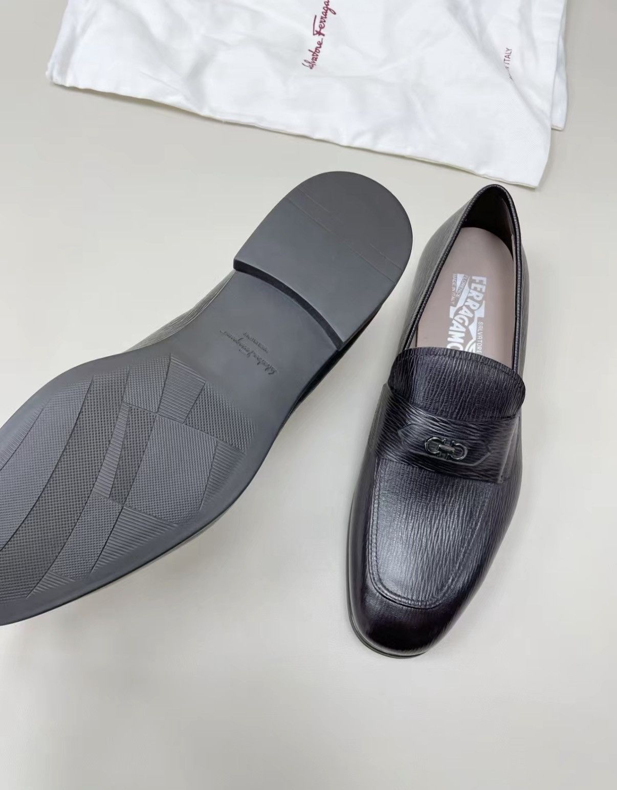 Salvatore Ferragamo Ferragamo Casual Leather Shoes J30 Size US 9.5 / EU 42-43 - 7 Thumbnail
