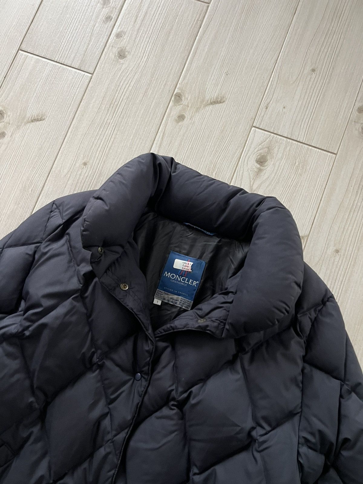 Moncler Moncler Grenoble Vintage 1980s Women Grey Down Jacket Size 1 Size M / US 6-8 / IT 42-44 - 6 Thumbnail