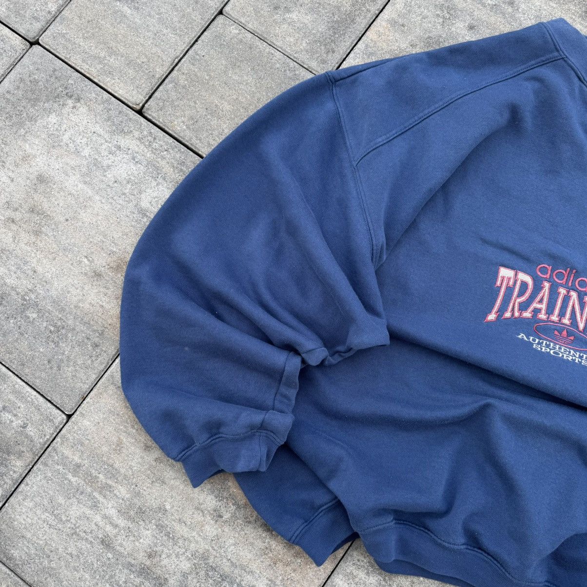 Adidas Adidas Crewneck Training 90’s Vintage Boxy Center Logo Y2K Size US XL / EU 56 / 4 - 2 Thumbnail
