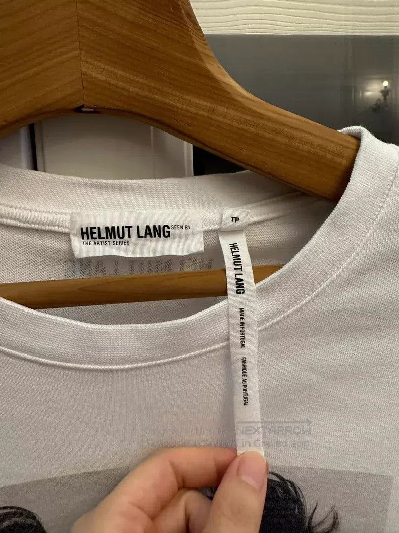 Helmut Lang HELMUT LANG White Long Sleeve T-Shirt - Artist Series Size US XS / EU 42 / 0 - 5 Thumbnail