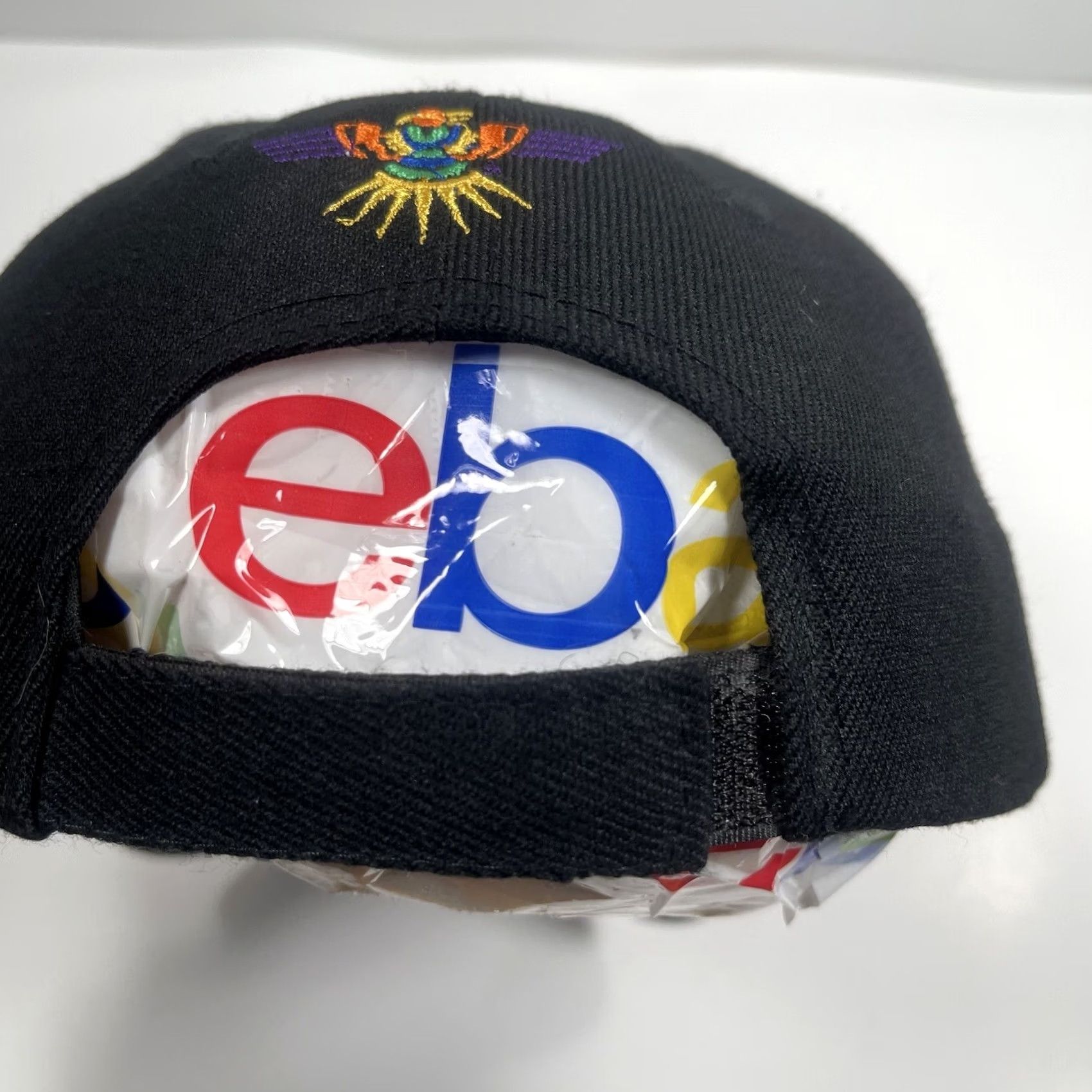 Native Golden Lion Hat Adult Black Adjustable StrapBack Baseball Cap Native Embroidered Black Logo Cap Men Adjustable StrapBack Hat Size ONE SIZE - 7 Thumbnail