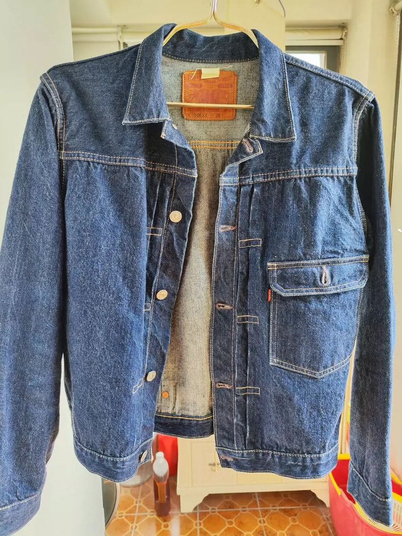 Freewheelers Freewheelers size 38 Red-eared denim jacket Size US XS / EU 42 / 0 - 1 Thumbnail