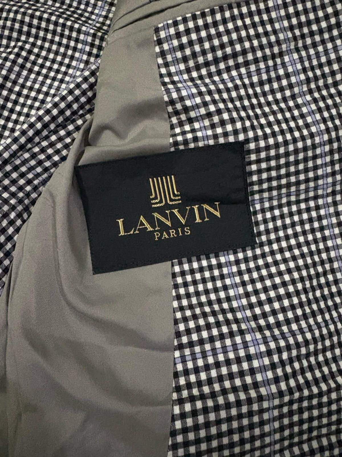 Lanvin Lanvin Coat Jacket Design Size 48R - 11 Thumbnail