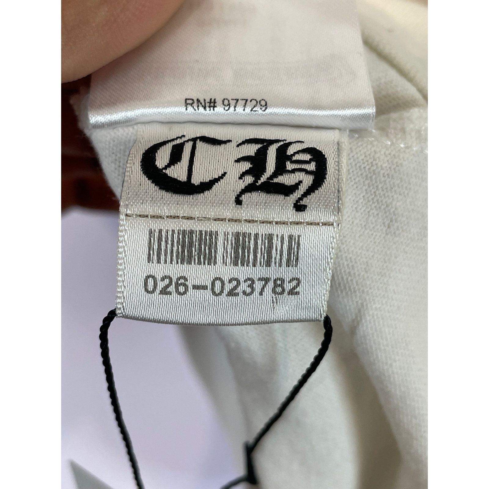 Chrome Hearts Chrome Hearts Matty Boy Colorblind Tee White Used Small Size US S / EU 44-46 / 1 - 7 Thumbnail