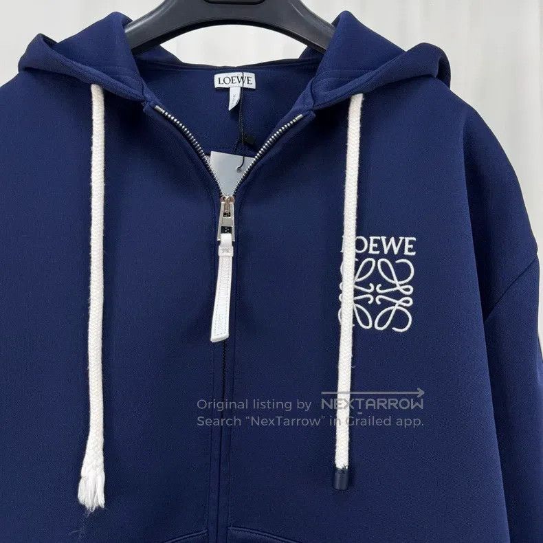 Loewe Loewe Embroidered Letter Zipper Jacket Size M / US 6-8 / IT 42-44 - 3 Thumbnail