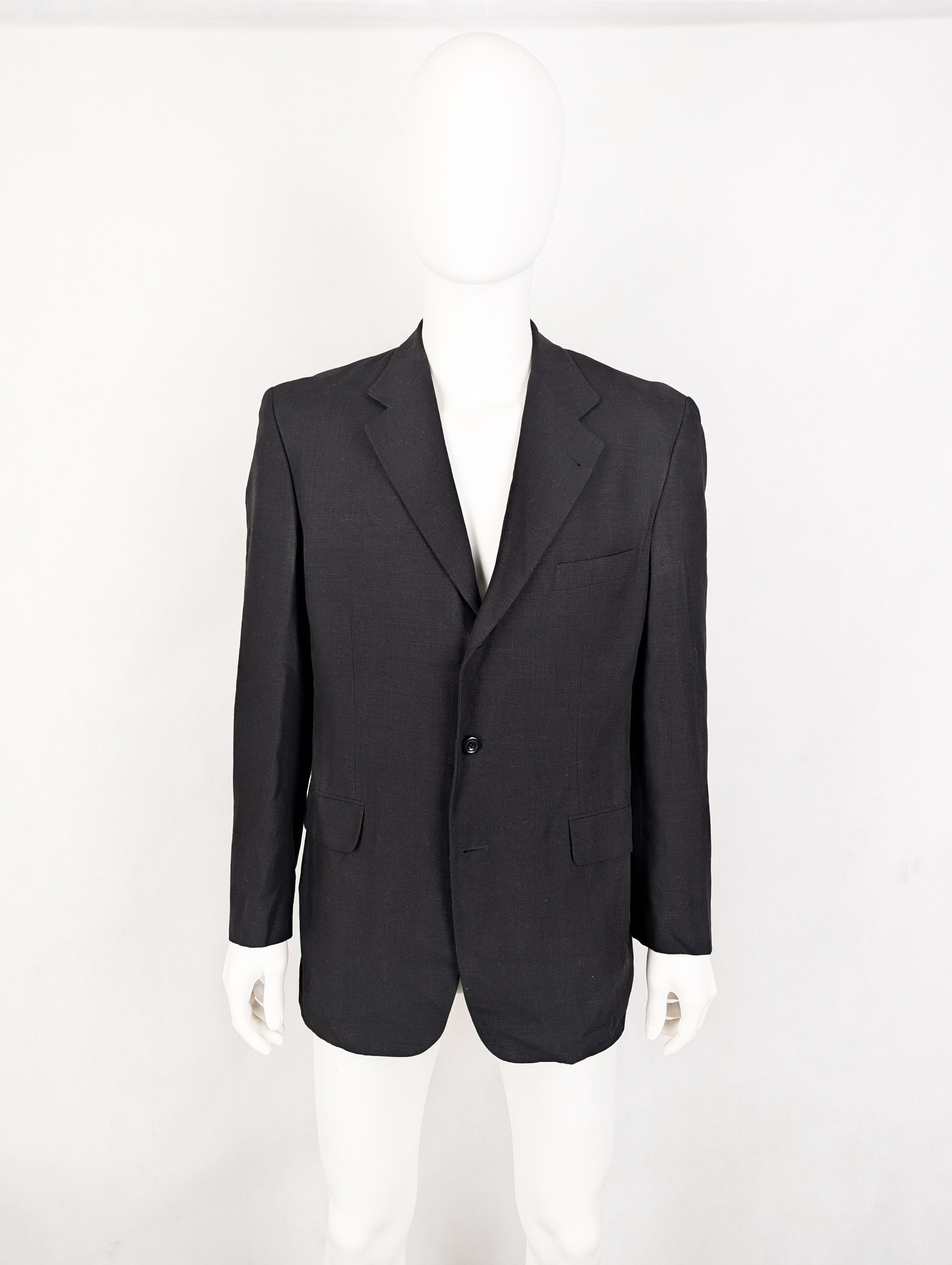 Yves Saint Laurent Yves Saint Laurent men's Jacket with linen Size 52R - 1 Thumbnail
