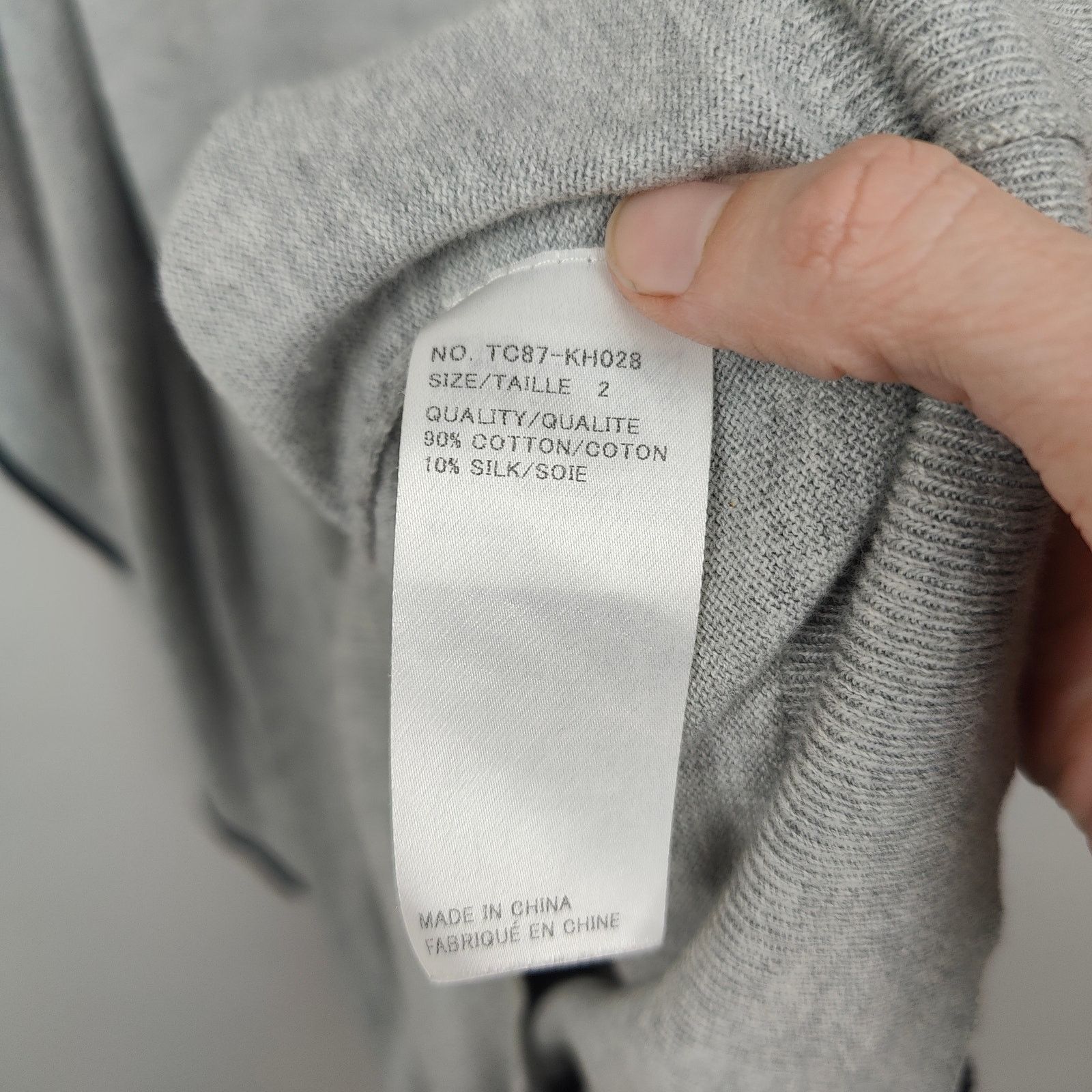 Tsumori Chisato Tsumori Chisato Sweater Womens Medium Gray Ruffled Size M / US 6-8 / IT 42-44 - 9 Thumbnail