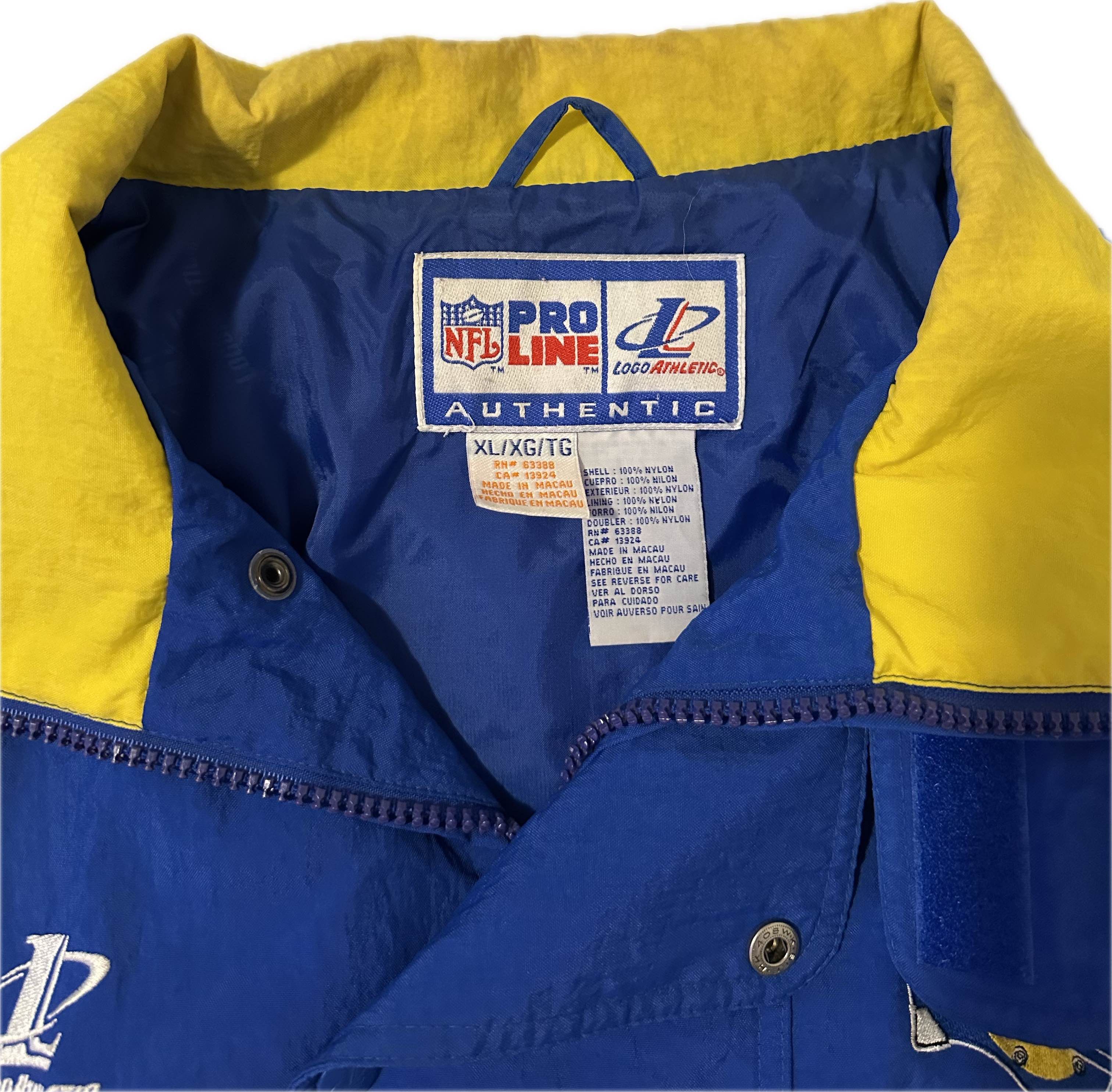 NFL NFL Pro Line Authetic Vintage St. Louis LA Rams Jacket Size US XL / EU 56 / 4 - 3 Thumbnail