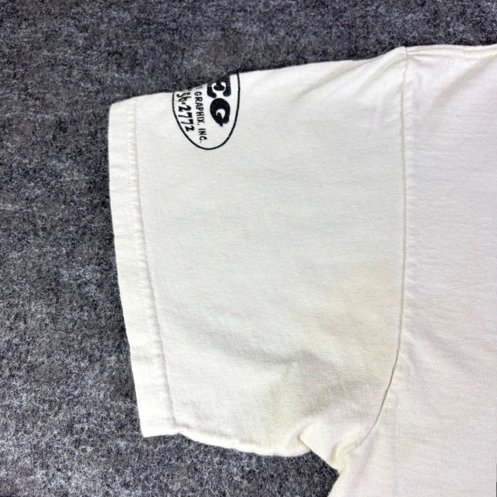 Delta VINTAGE 98ROCK Baltimore T Shirt XL Delta Men White Graphic Tee Short Sleeve 1990s Grunge Size US XL / EU 56 / 4 - 7 Thumbnail