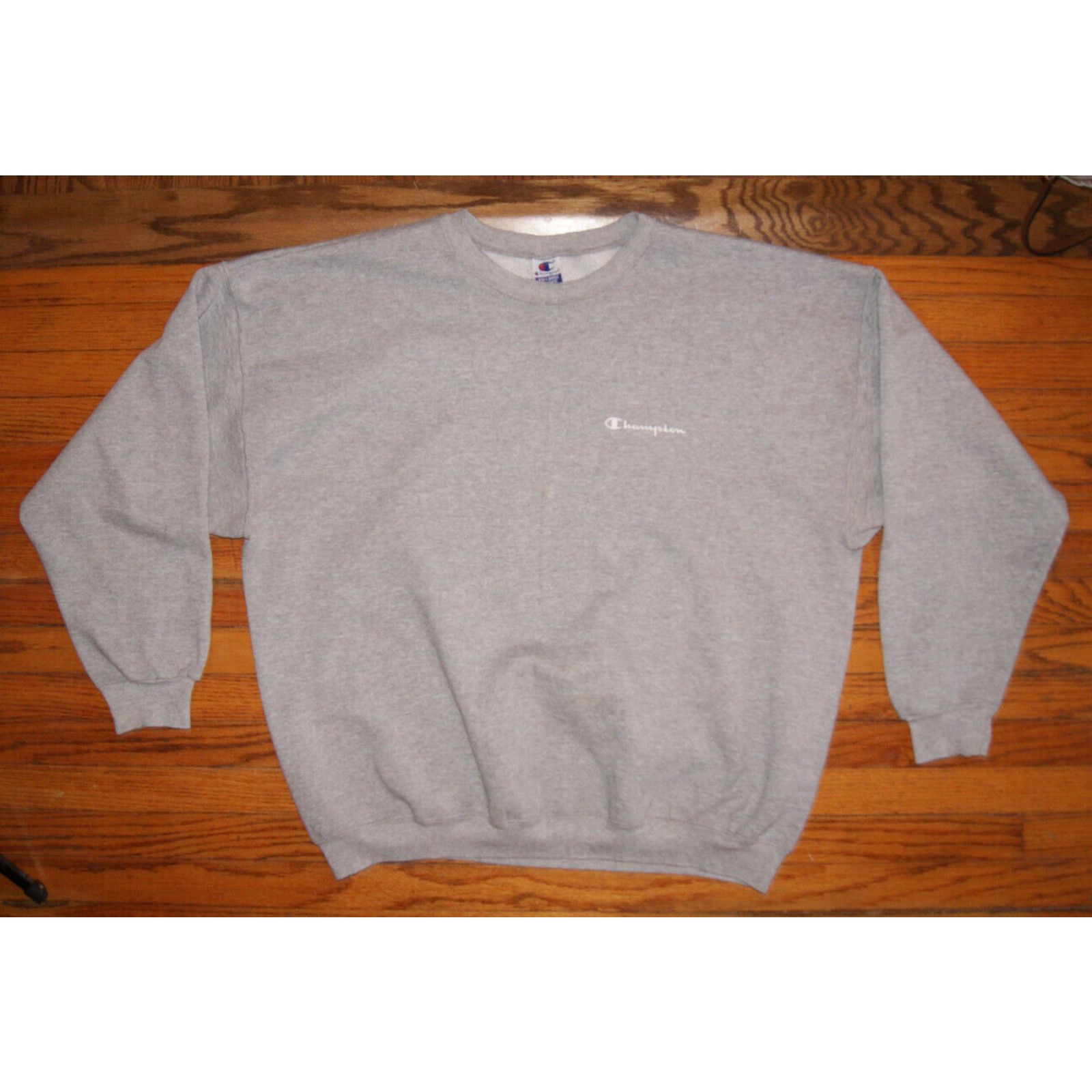 Champion VTG 90s Y2K Champion Mens 2XL Spell Out Crewneck Sweatshirt Size US XXL / EU 58 / 5 - 3 Thumbnail