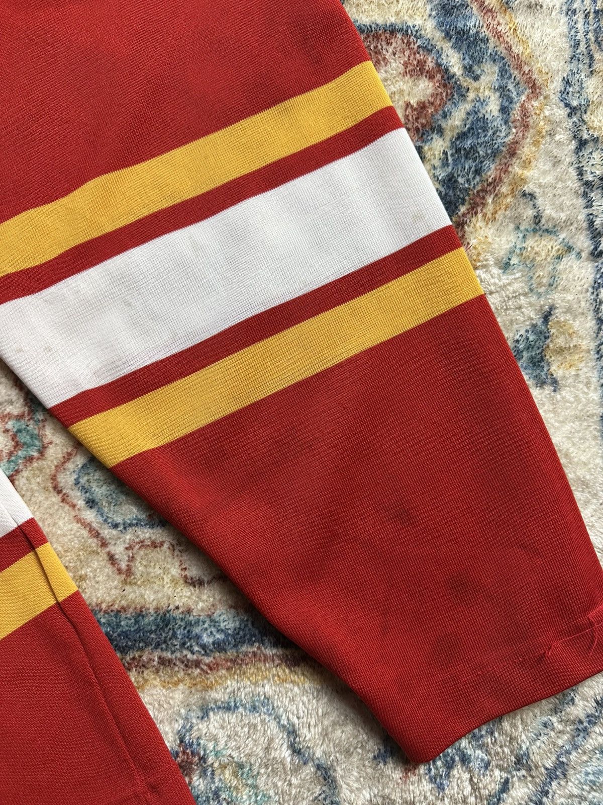 NHL × Vintage Vintage 80s NHL Calgary Flames Hockey Jersey Medium Size US M / EU 48-50 / 2 - 9 Thumbnail