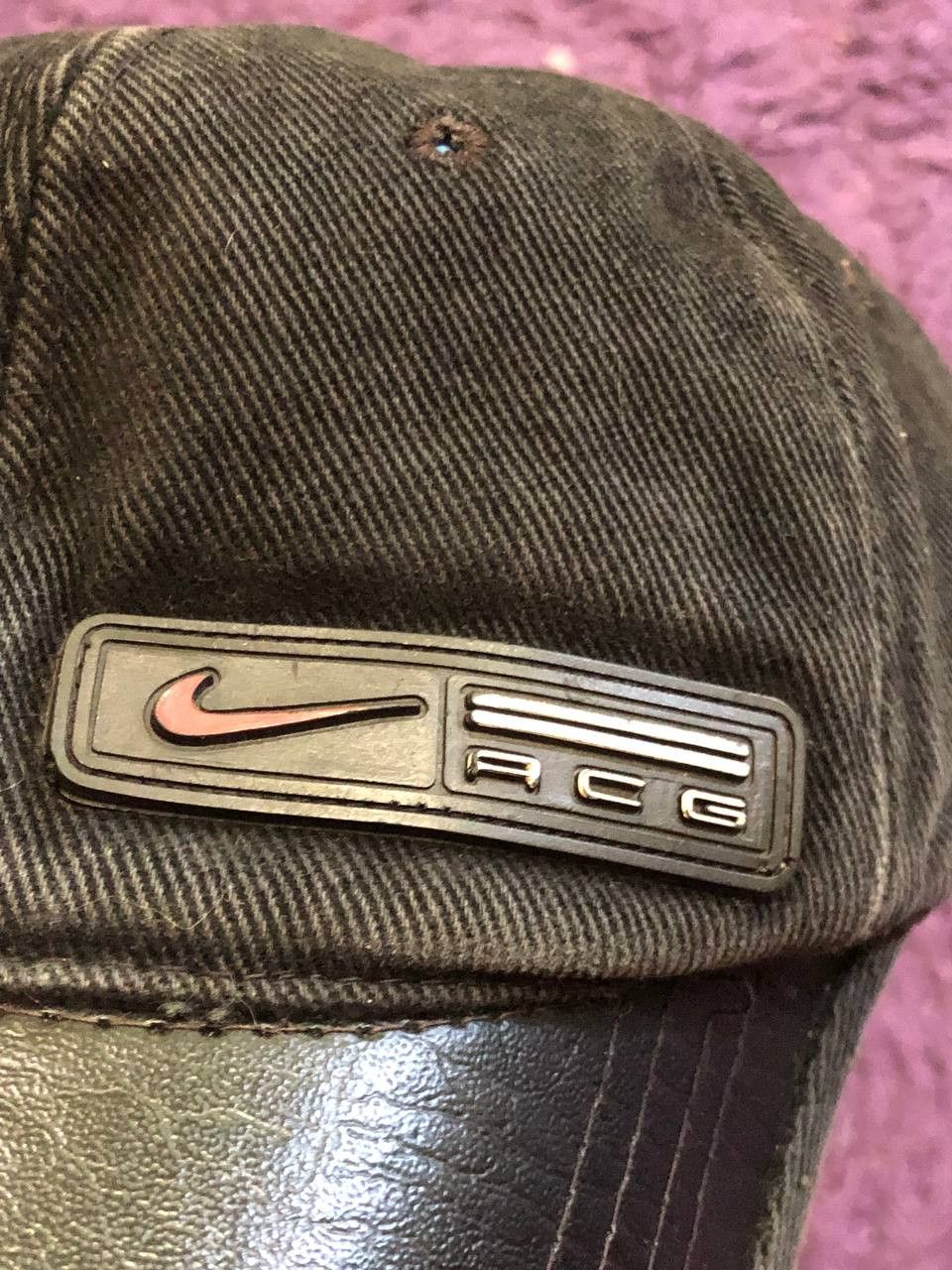 Nike Cap Nike Y2K Hats logo Vintage black streetwear Size ONE SIZE - 5 Thumbnail