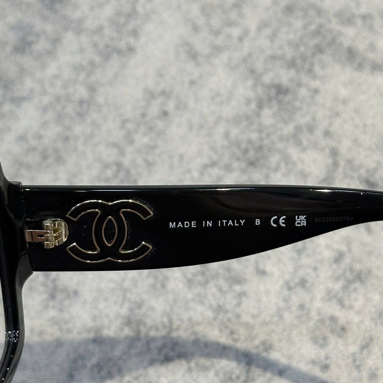 Chanel CHANEL 0CH3481 C622 Sunglasses BLACK Size ONE SIZE - 3 Thumbnail