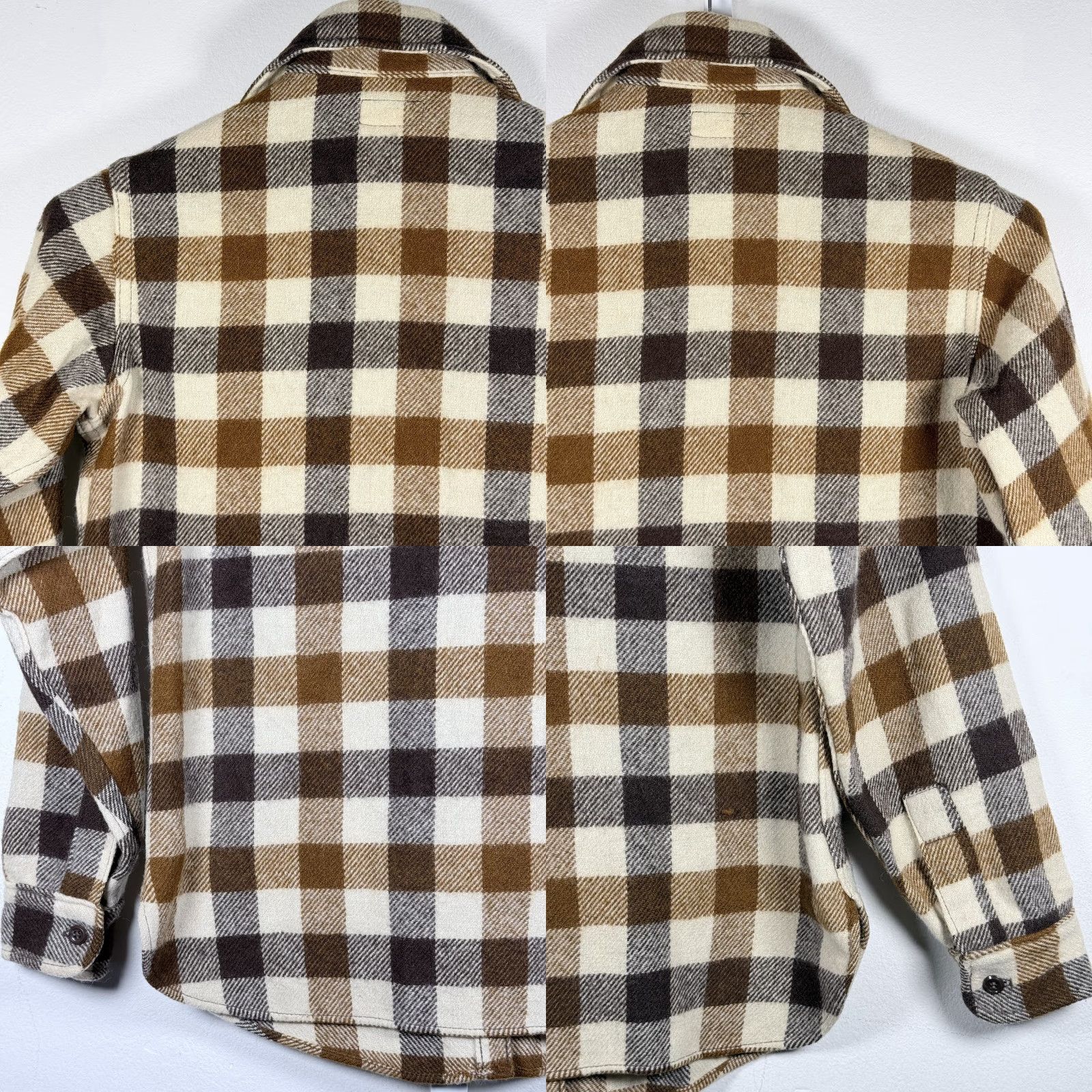Vintage VINTAGE L.L. Bean Shirt Brown Plaid Long Sleeve Button-Up Women's Size 12 Size XL / US 12-14 / IT 48-50 - 8 Thumbnail
