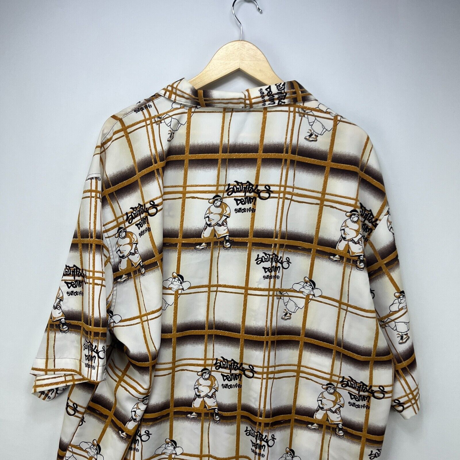Southpole × Vintage Vintage Y2K South Pole Baggy Button Shirt Hip Hop 2XL Skater Size US XL / EU 56 / 4 - 10 Thumbnail