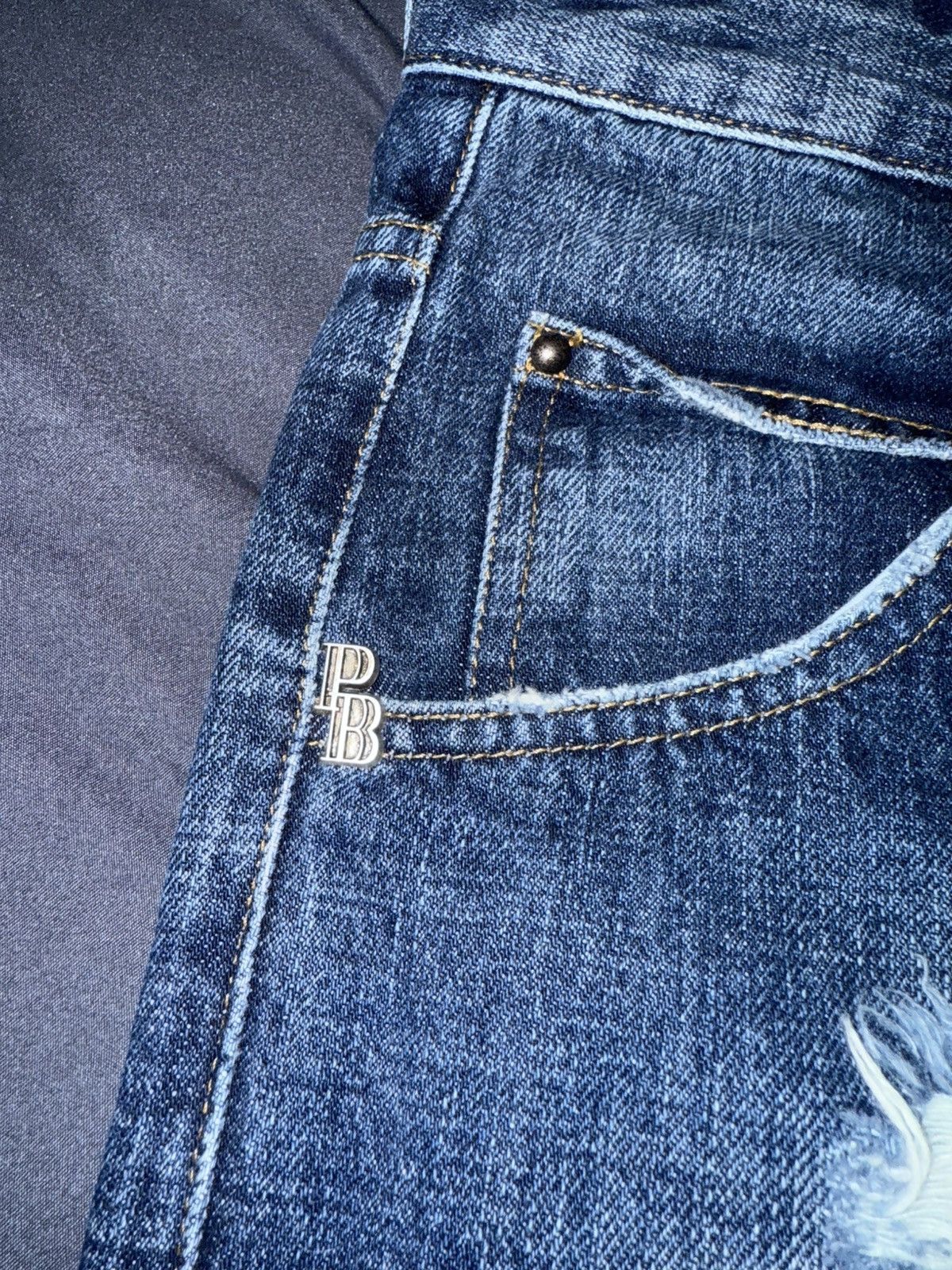 Pierre Balmain Pierre Balmain Engineered Distressed Denim Jeans US36 / IT50 Size US 36 / EU 52 - 6 Thumbnail