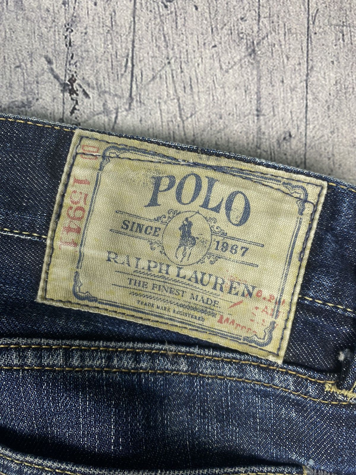 Polo Ralph Lauren × Vintage Vintage Polo Ralph Lauren Denim Jeans Size 32x32 Size US 32 / EU 48 - 5 Thumbnail