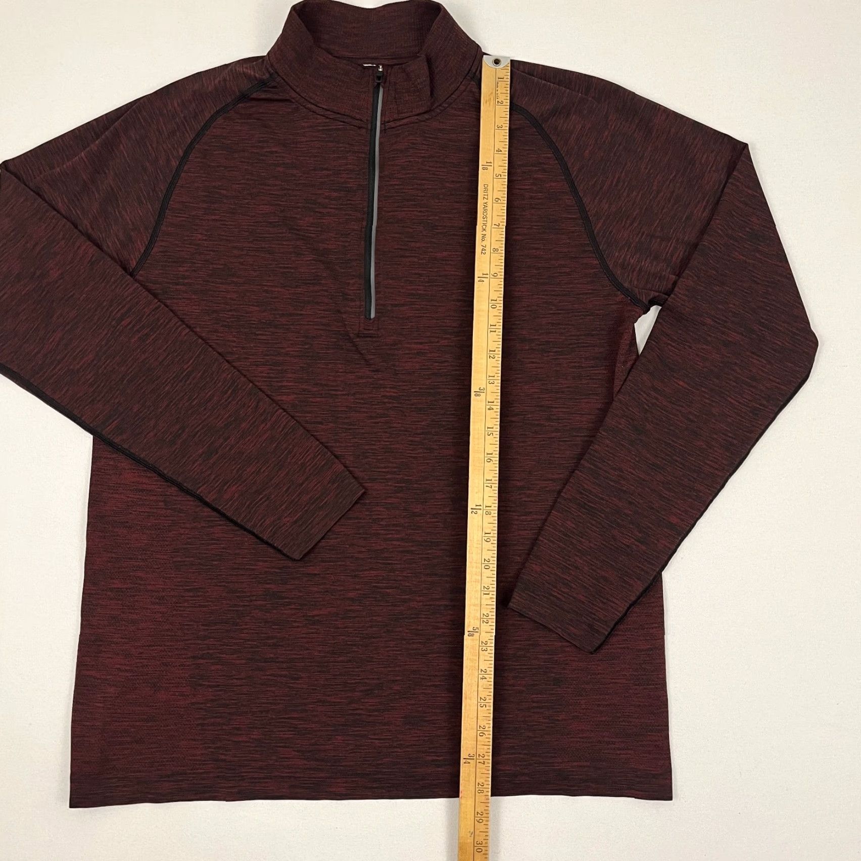 Lululemon Lululemon Metal Vent Tech Pullover Jacket Mens XL Red Quarter Zip Golf Preppy Outdoor Sports Size US XL / EU 56 / 4 - 5 Thumbnail