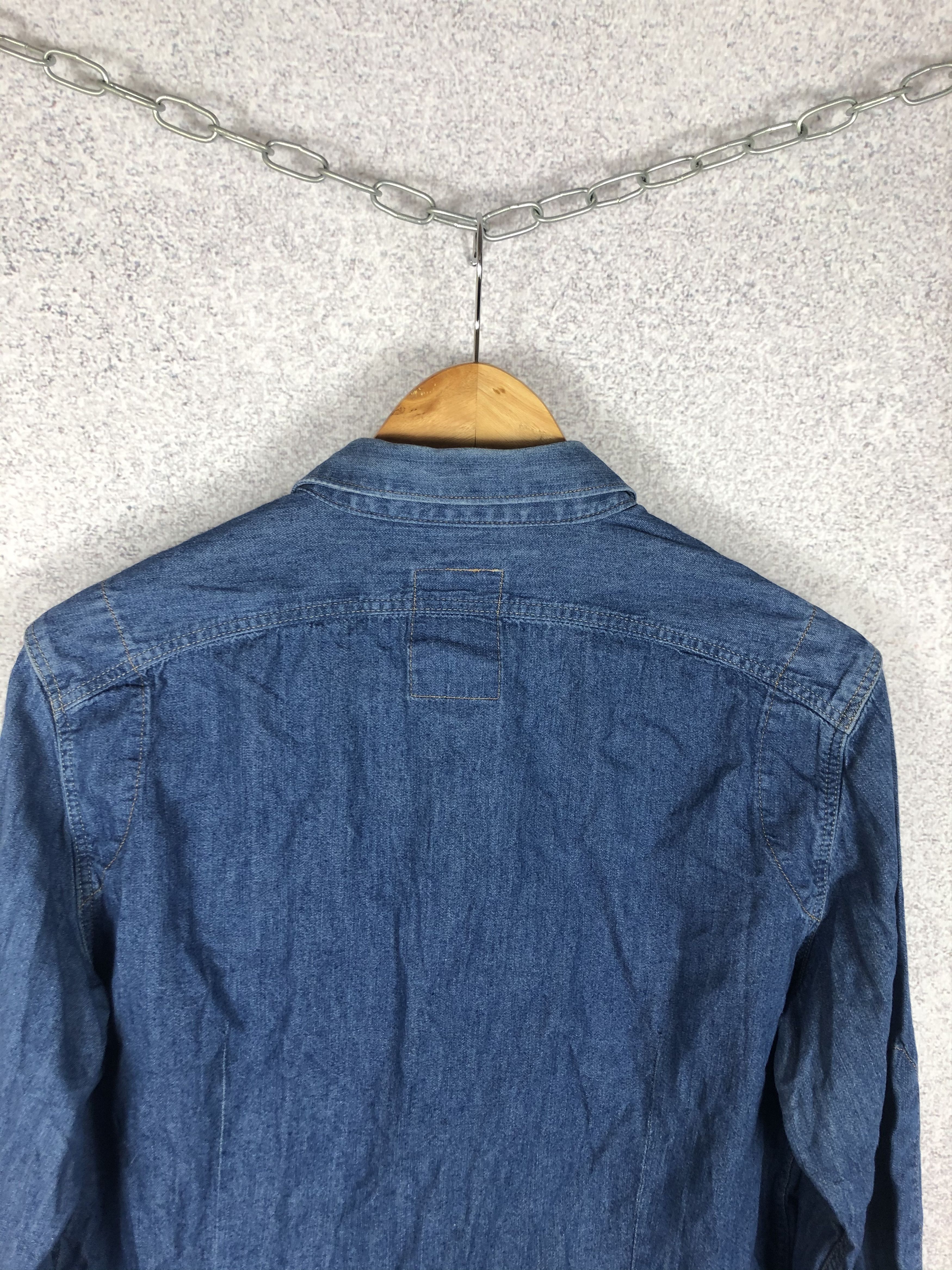 G-Star G Star RAW Denim Long Sleeve Shirt Size US L / EU 52-54 / 3 - 5 Thumbnail