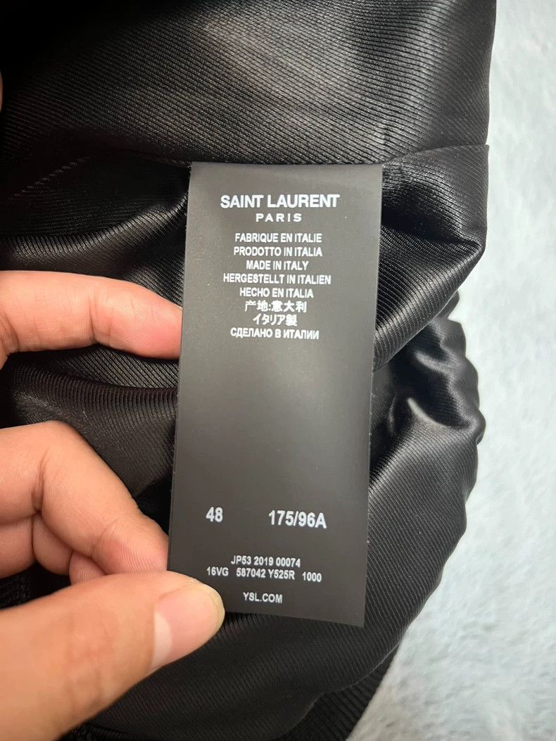 Yves Saint Laurent Saint laurent Fall/Winter 19 Black Velvet Radio Jacket 2503 Size US M / EU 48-50 / 2 - 5 Thumbnail