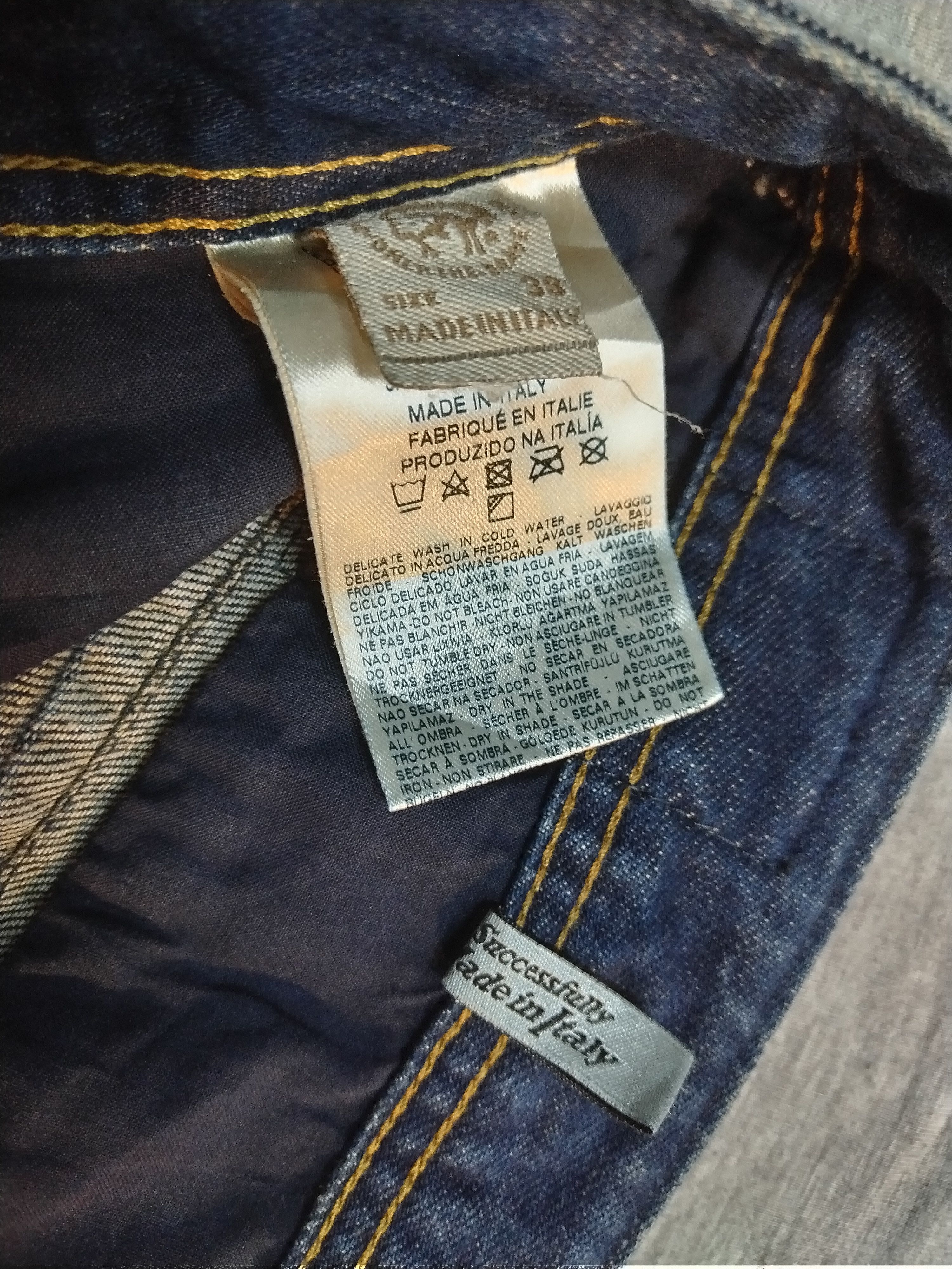 Diesel 🔥💥Crazy cool Diesel distressed regular slim carrot Jean Size US 38 / EU 54 - 14 Thumbnail