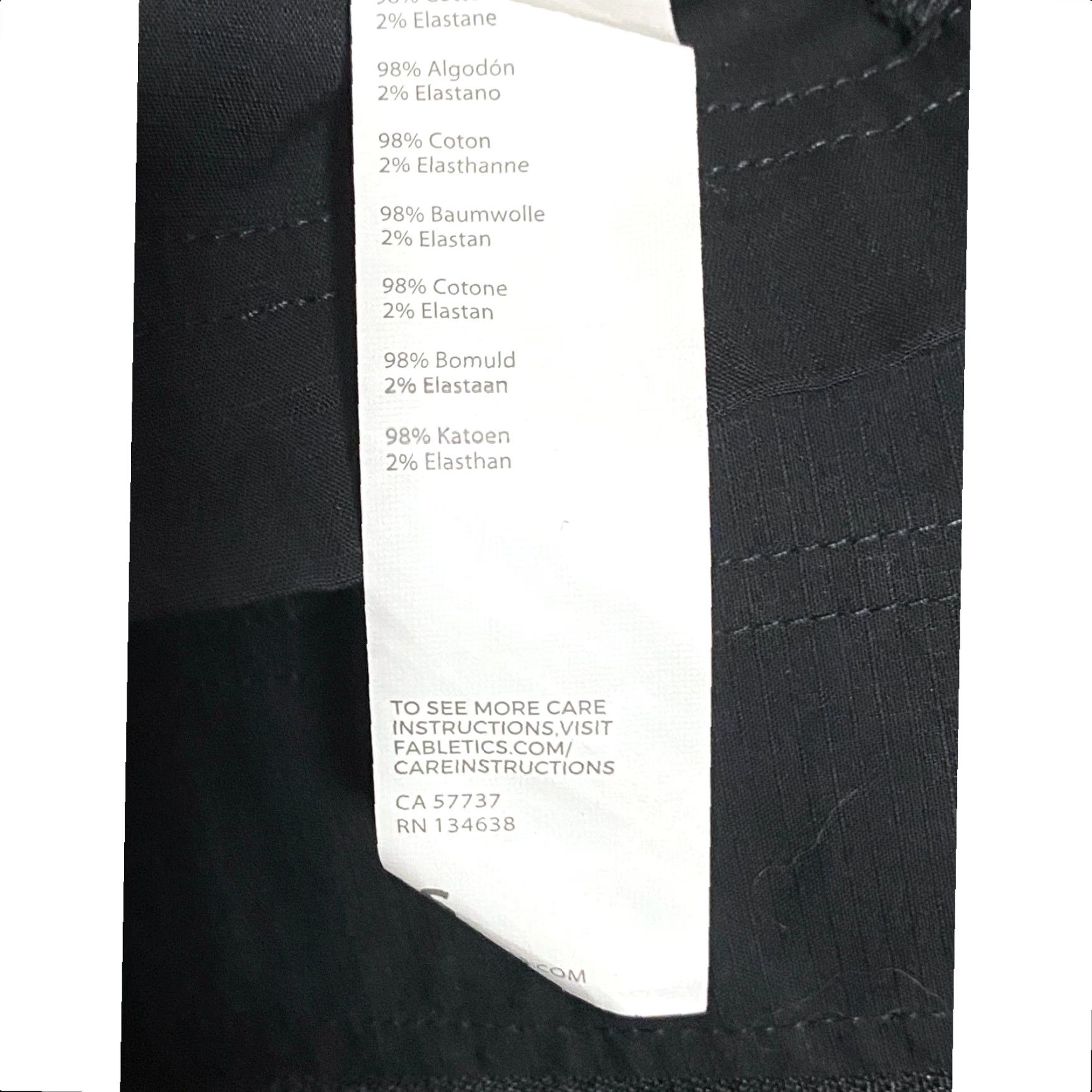 Fabletics Fabletics The Heights Black Jacket Mens S Full Zip Utility Workwear Lightweight Jacket Size US S / EU 44-46 / 1 - 6 Thumbnail