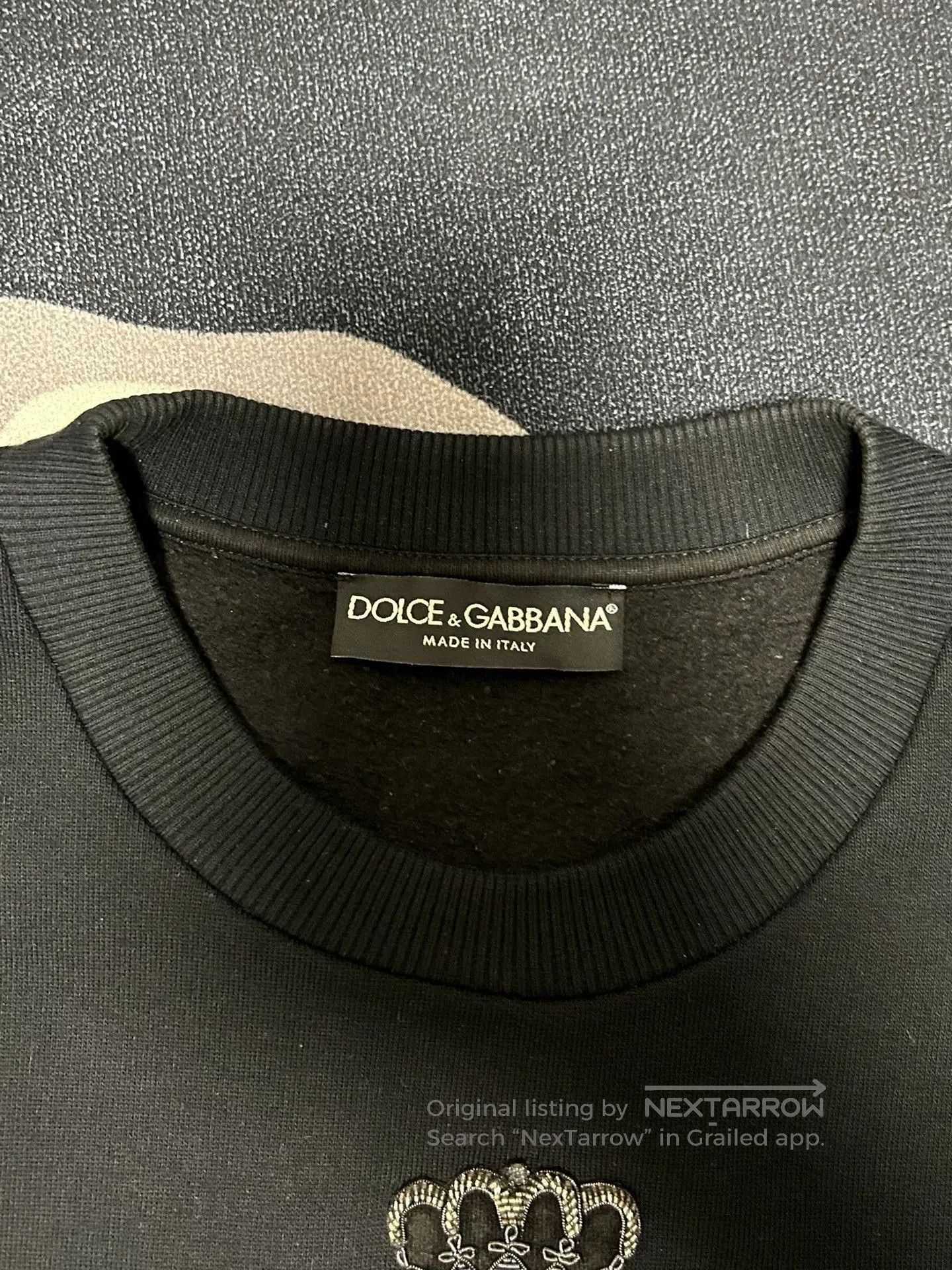 Dolce & Gabbana Dolce & Gabbana Embroidered Sweatshirt. Size US M / EU 48-50 / 2 - 5 Thumbnail