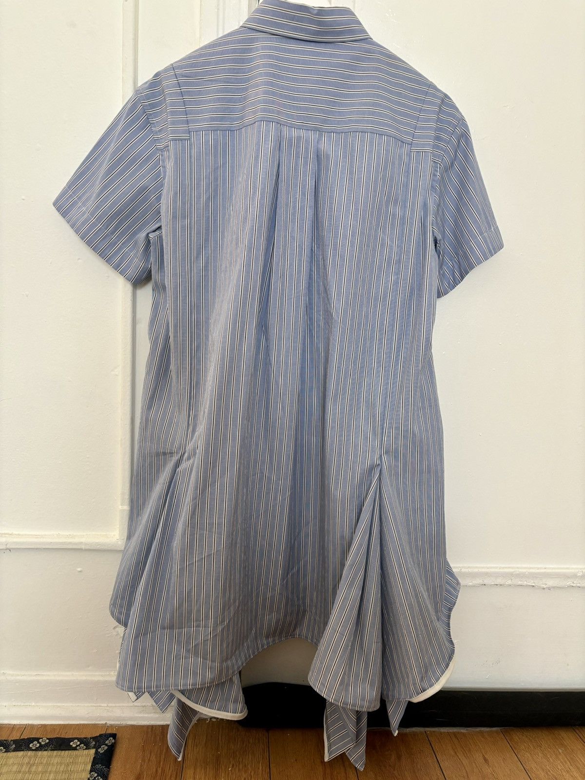 Sacai Sacai Blue Handkerchief Hem Minidress Size S / US 4 / IT 40 - 3 Thumbnail