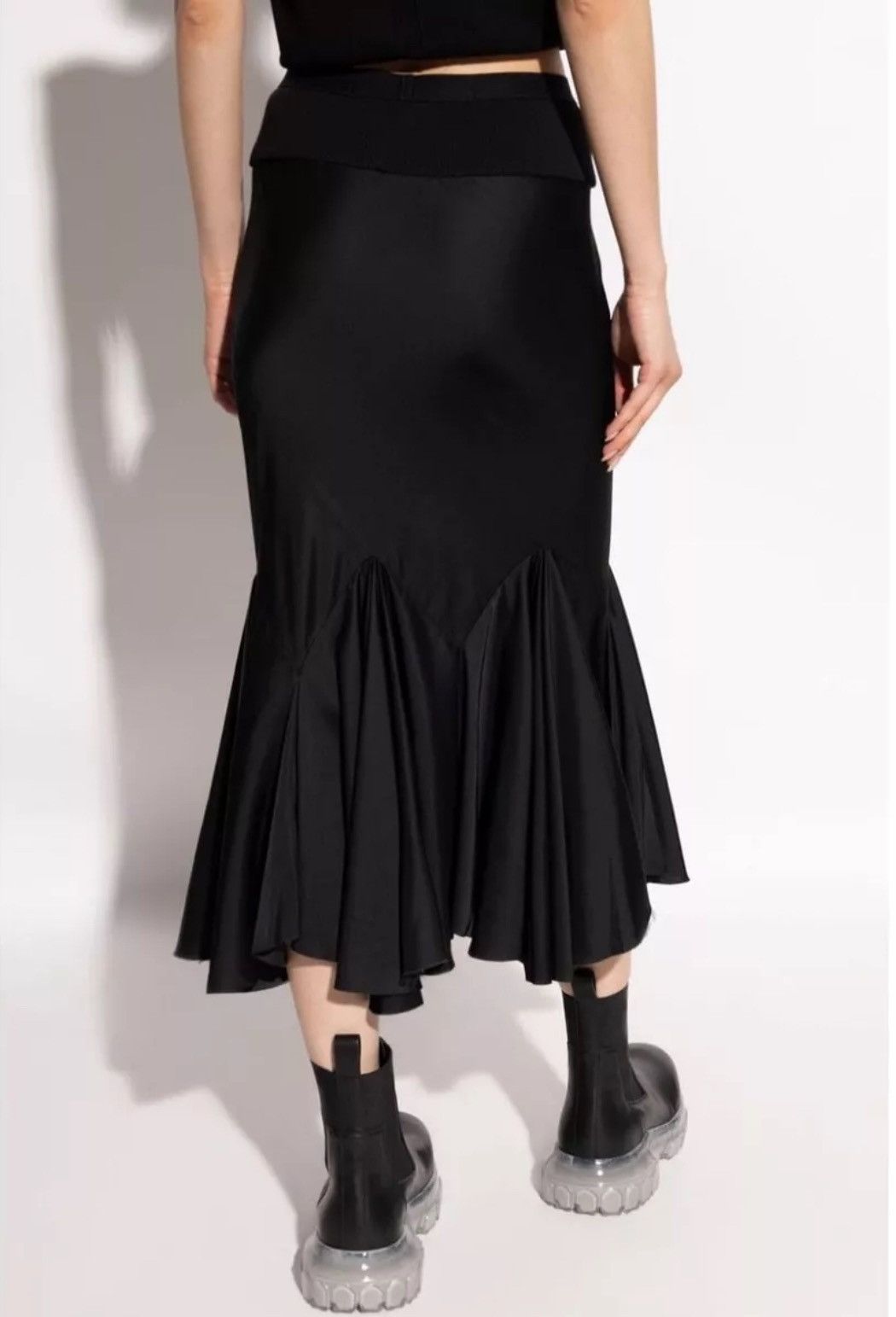 Rick Owens Rick Owens Gonna Knee Divine Bias Skirt Size 27" / US 4 / IT 40 - 2 Thumbnail