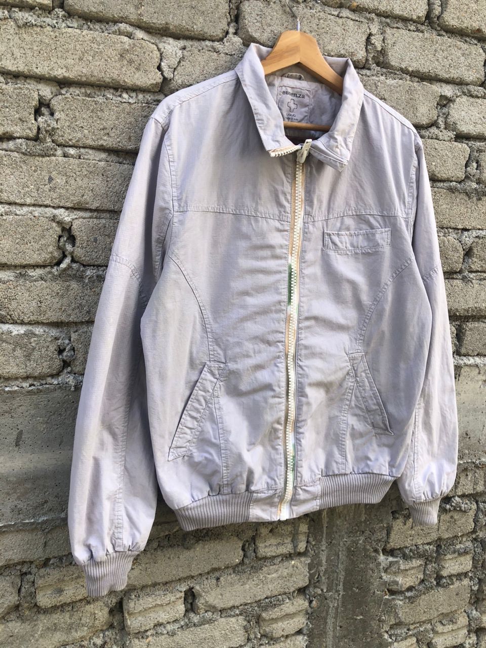 Designer Rare💥Liquid Essenza Zipper Jacket Made in Italy Size US L / EU 52-54 / 3 - 5 Thumbnail