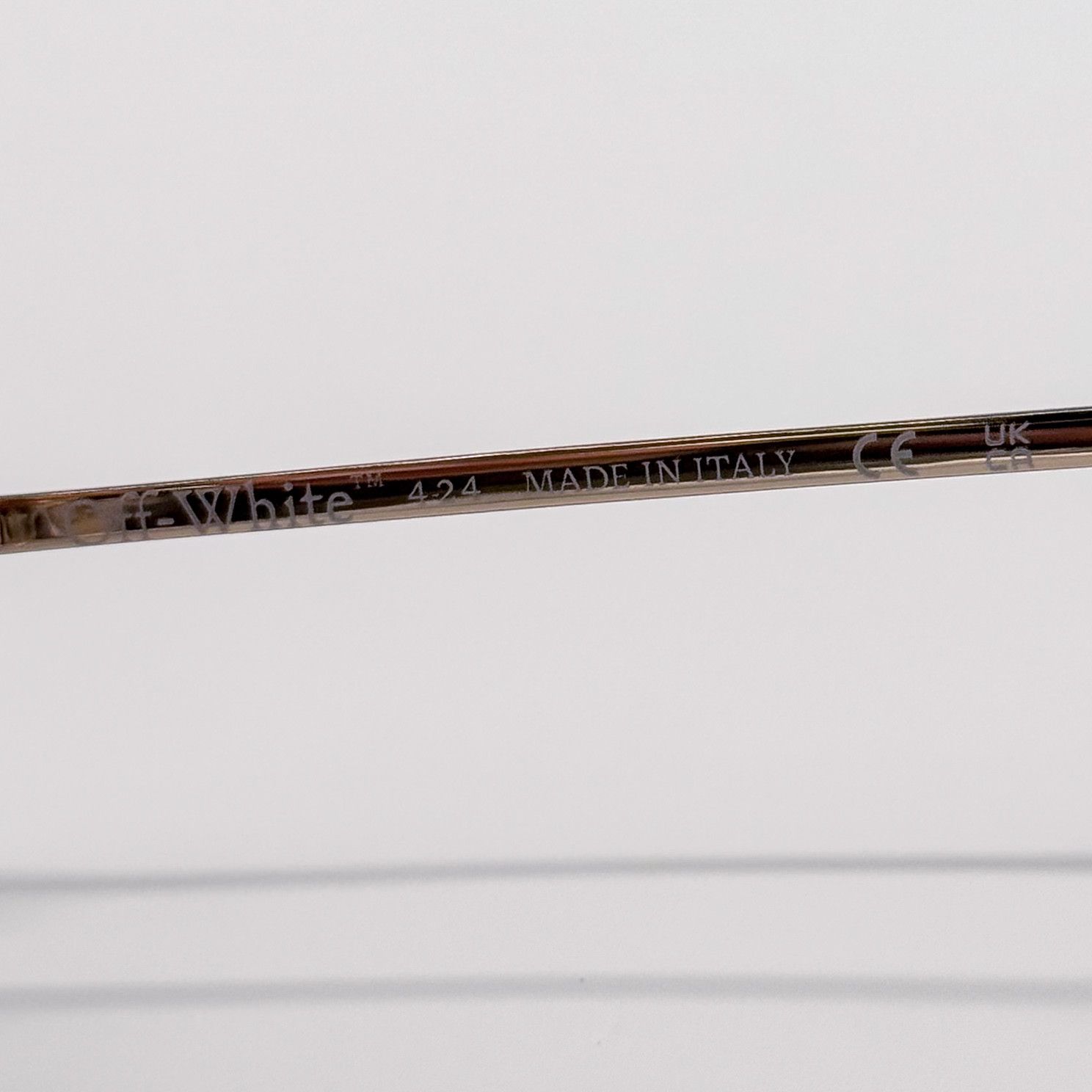 Off-White NEW OFF-WHITE OERI123 VAIDEN 7645 SUNGLASSES WOMEN OVAL GOLD Size ONE SIZE - 9 Thumbnail