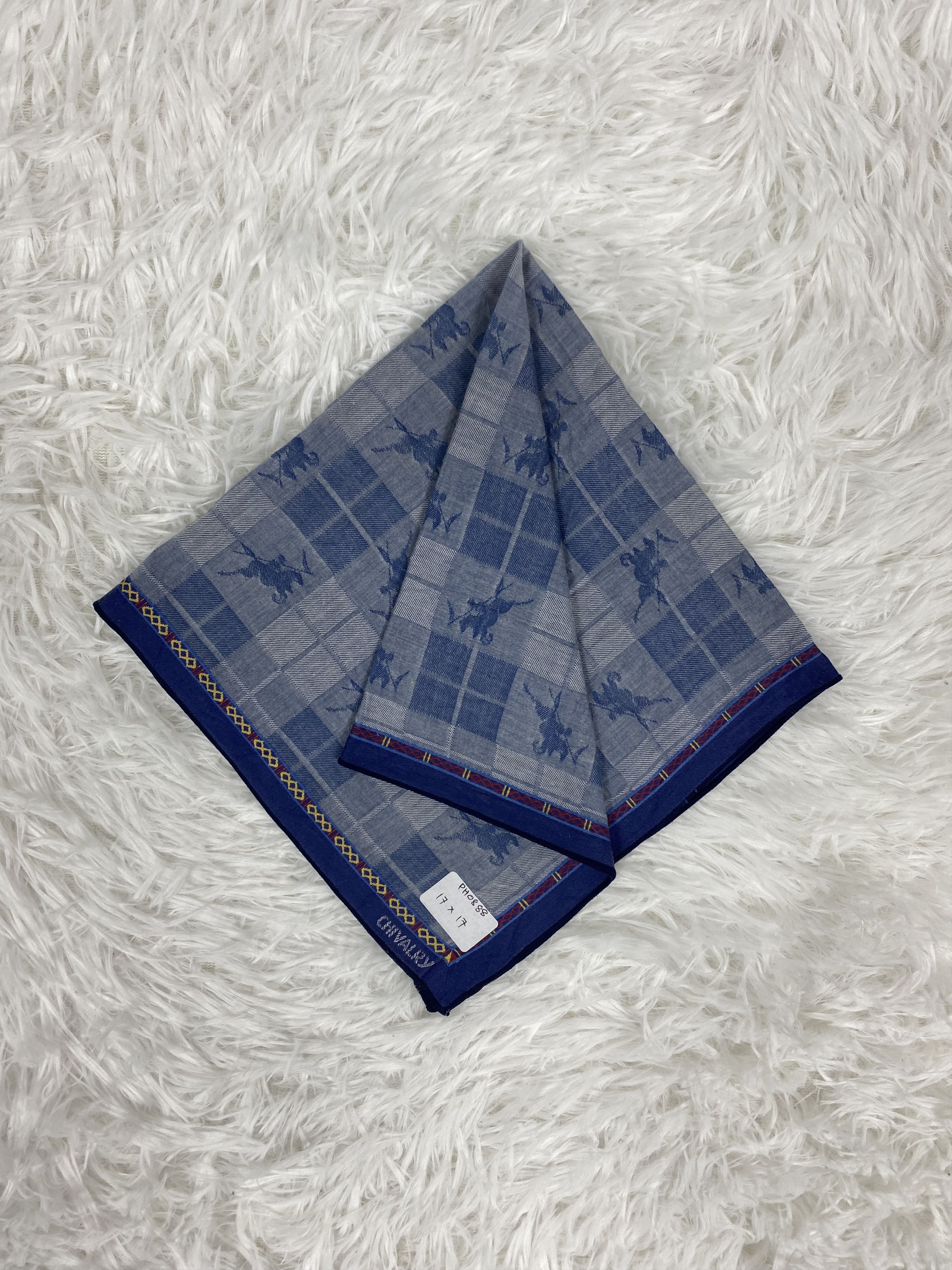 Vintage Vintage Chivalry Handkerchief Neckerchief PH0888 Size ONE SIZE - 1 Thumbnail