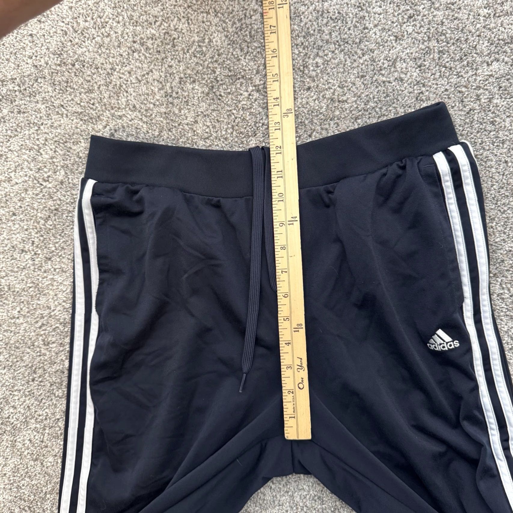 Adidas Adidas Pants Mens Large Blue Tearaway Snap Track Three Stripes Athletic IW7394 Size US 33 - 5 Thumbnail