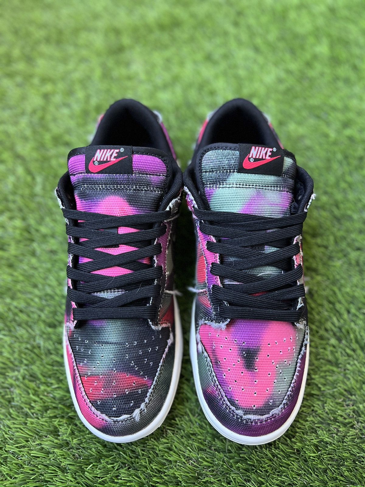 image of Nike Dunk Low “Graffiti” Dm 01008-002 Shoes in Black, Men's (Size 9)