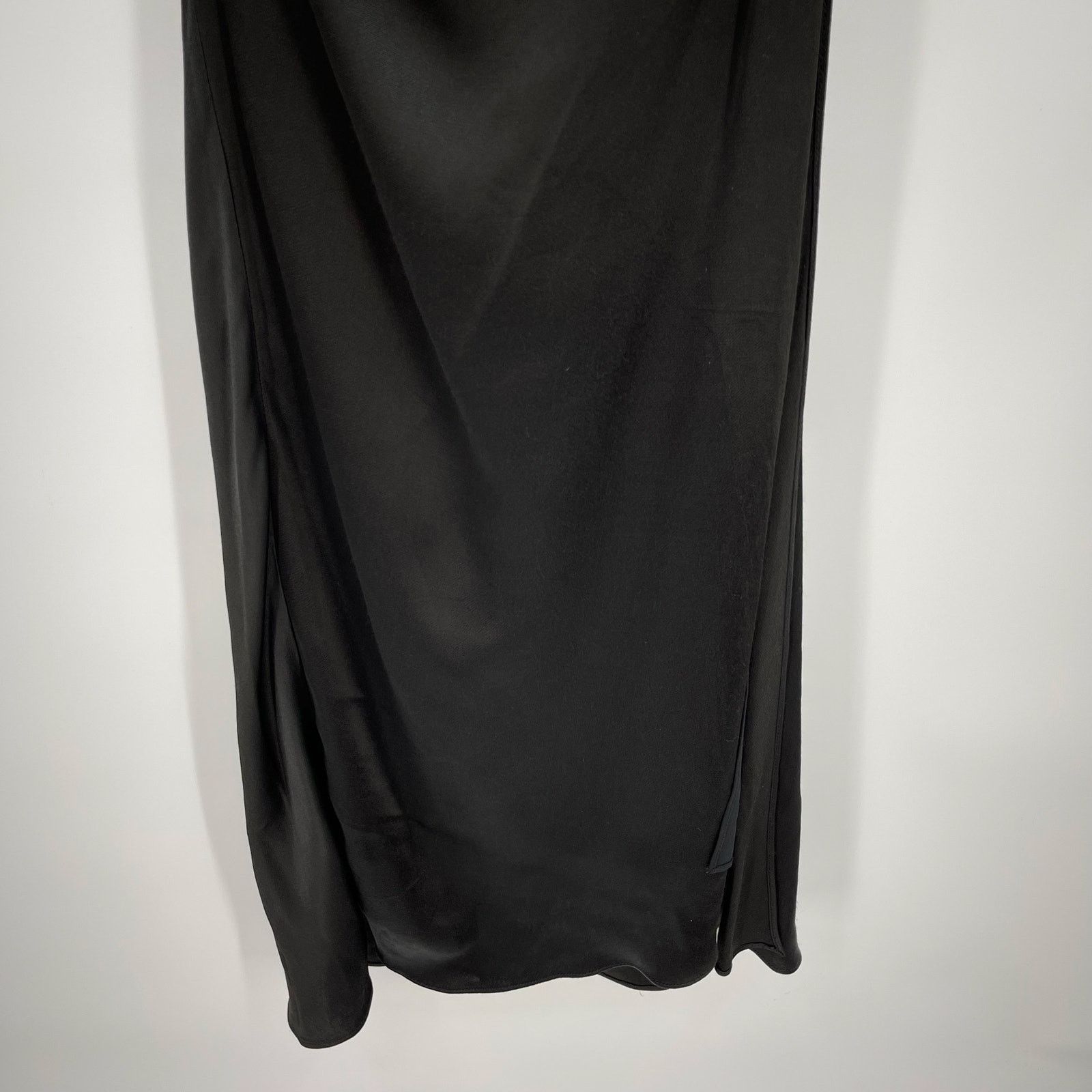 Shona Joy Shona Joy | Thalia Midi Dress Black Asymmetrical Dress 6 Size M / US 6-8 / IT 42-44 - 9 Thumbnail