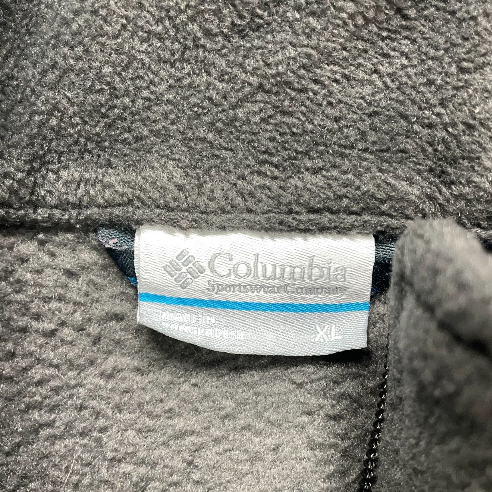 Vintage Columbia Vest Mens XL Fleece Steens Mountain Full Zip Stand-Up Collar Gray Pockets Hiking Jacket/Coat Vintage No Size US XL / EU 56 / 4 - 4 Thumbnail